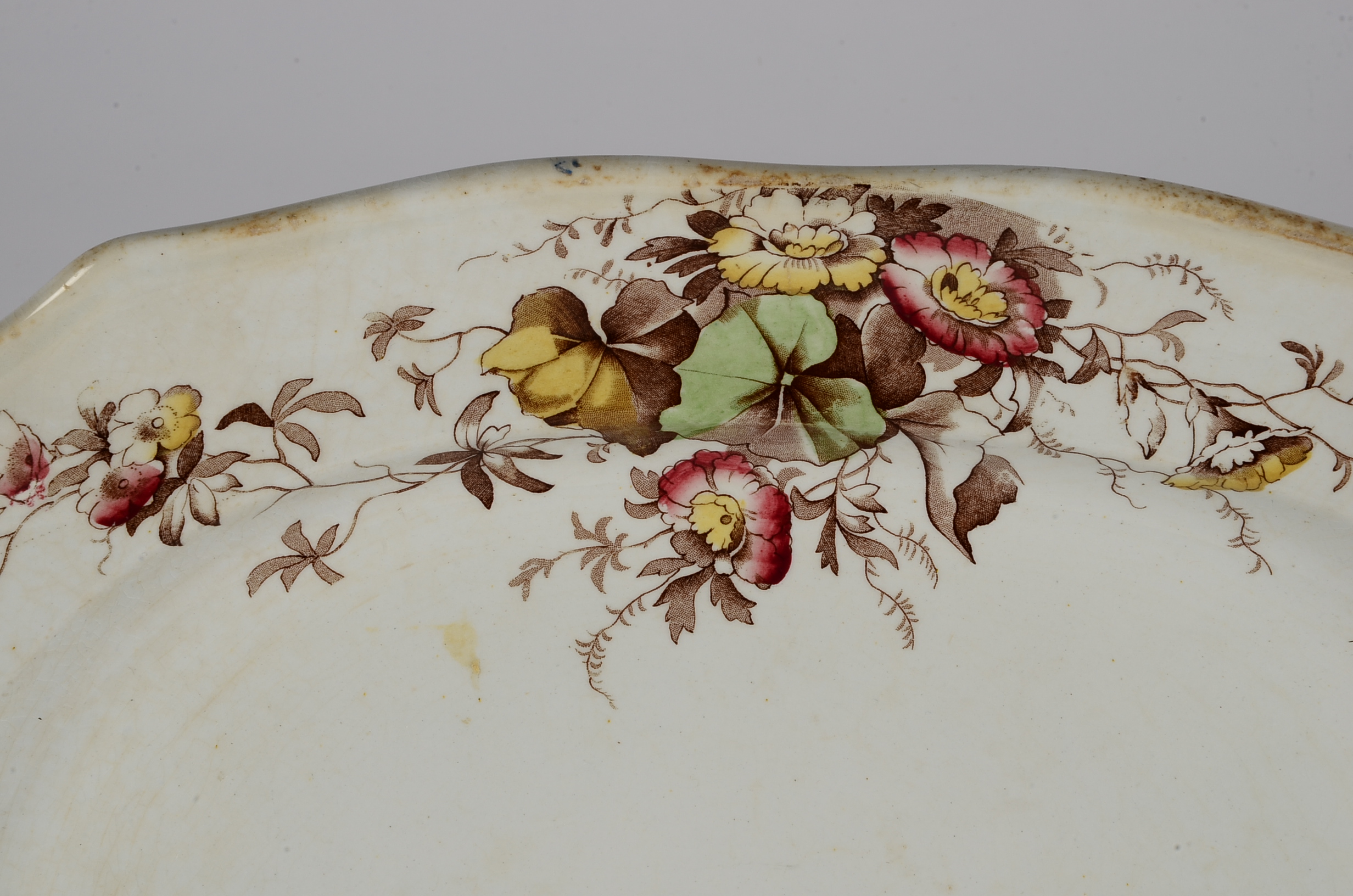 A Collection of Vintage English Ironstone Serving Platters