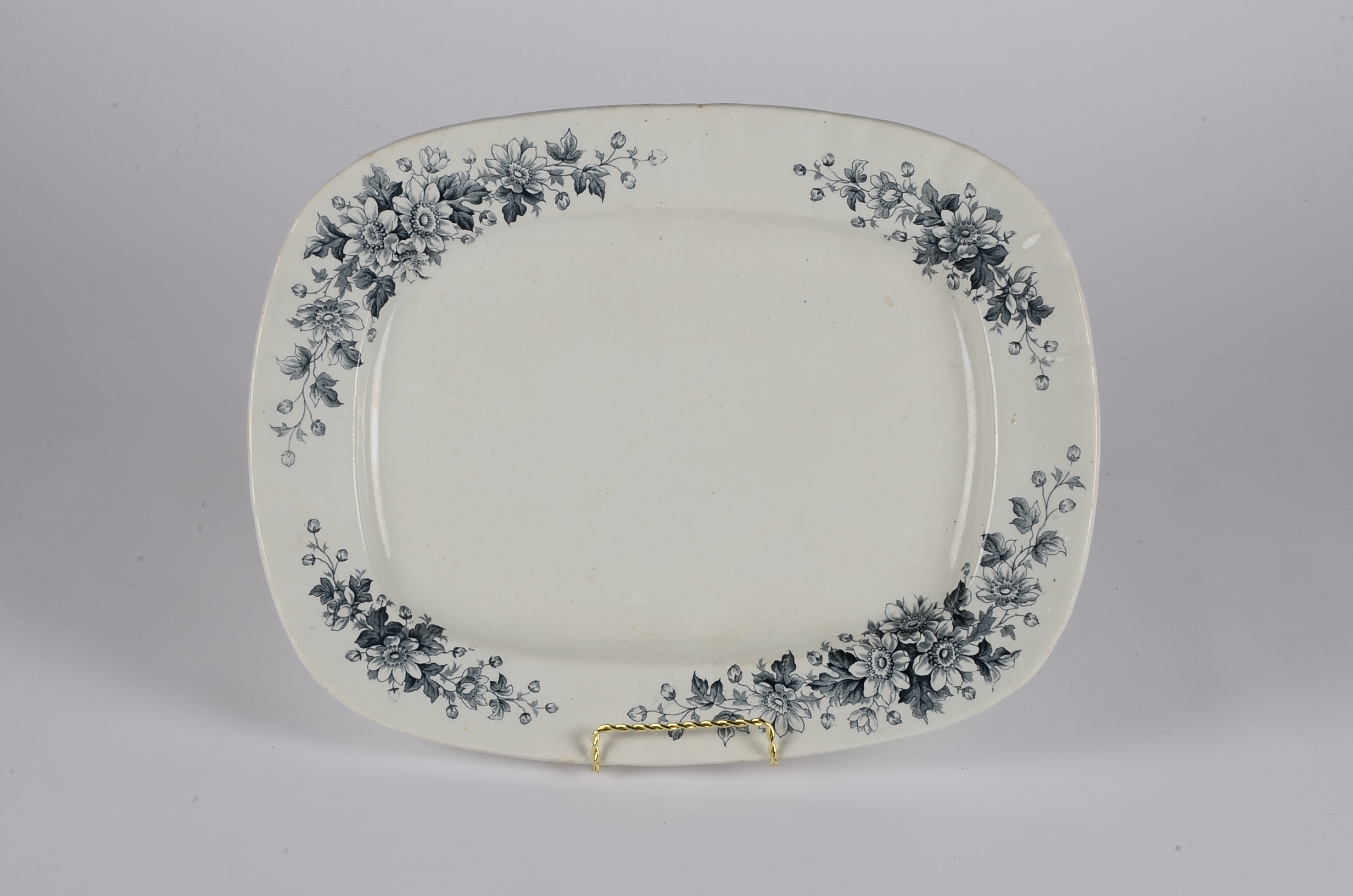 A Collection of Vintage English Ironstone Serving Platters