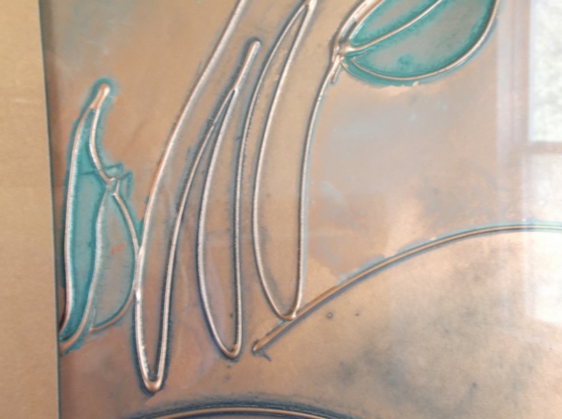 Carolyn Cordell Low Relief Acrylic Painting