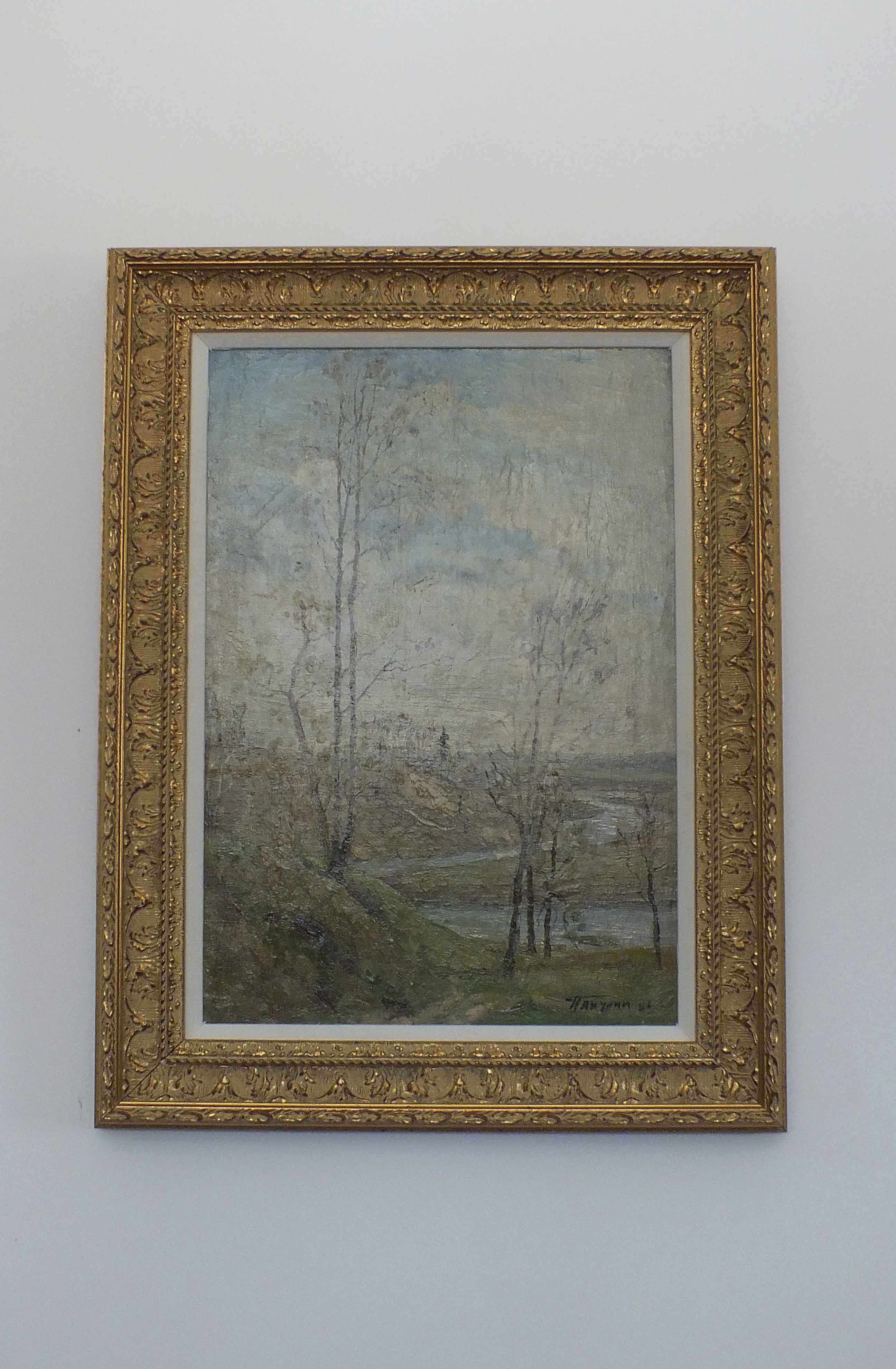 Original Oil by Russian Artist, Pyotr Yakovlevich Anurin