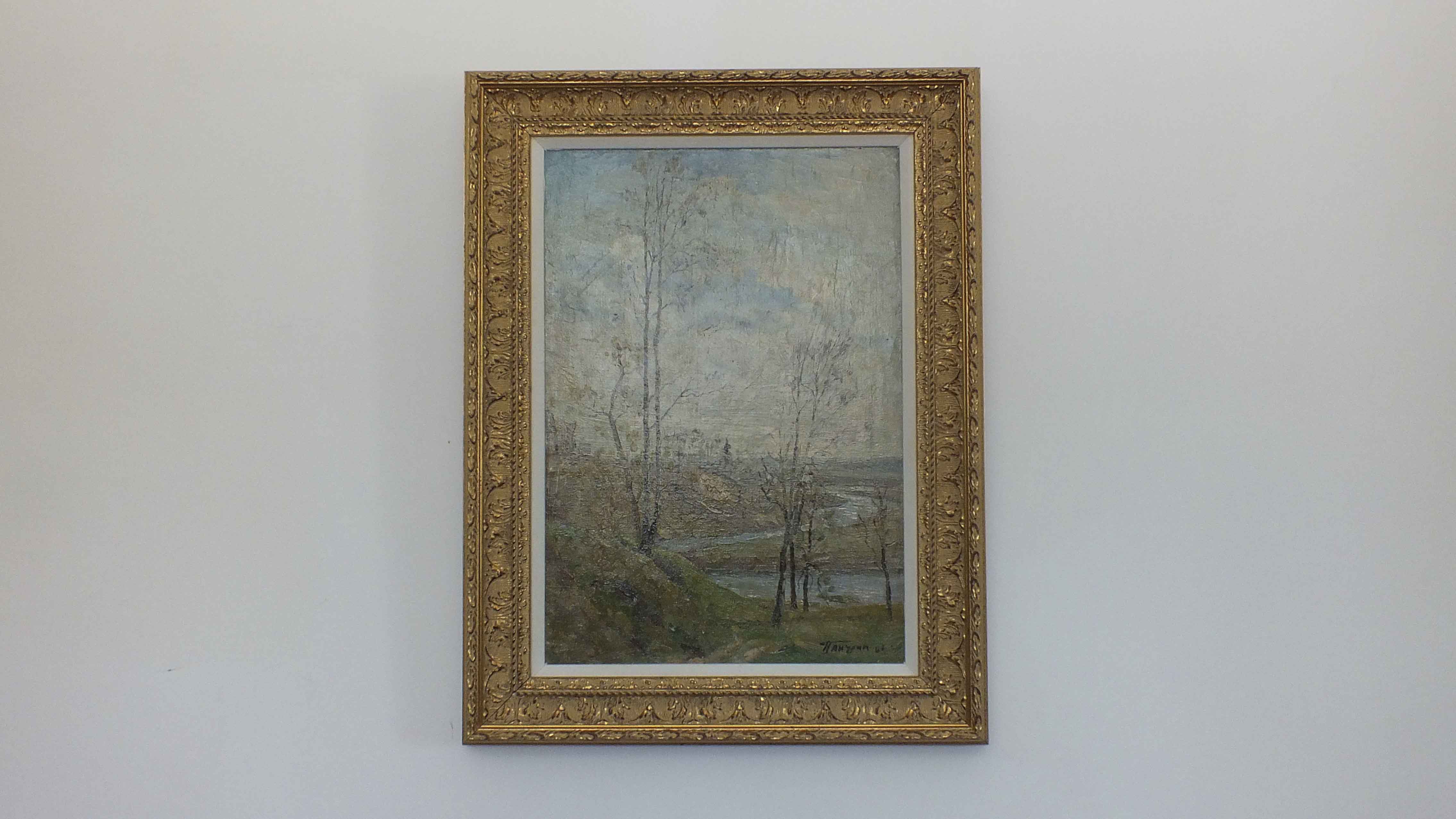 Original Oil by Russian Artist, Pyotr Yakovlevich Anurin