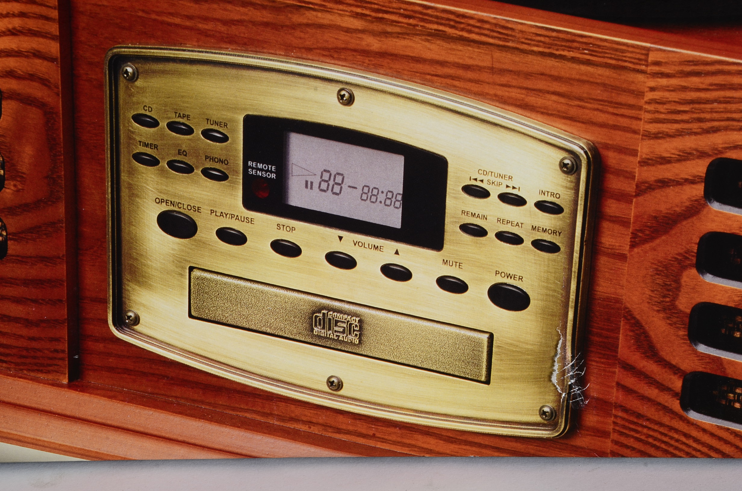 Reproduction Crosley 4 In 1 Entertainer Record Player, Stereo