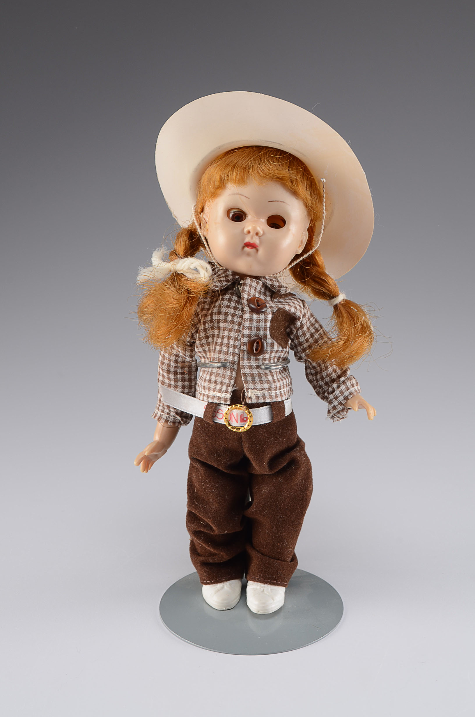 Six Vintage Ginny Dolls