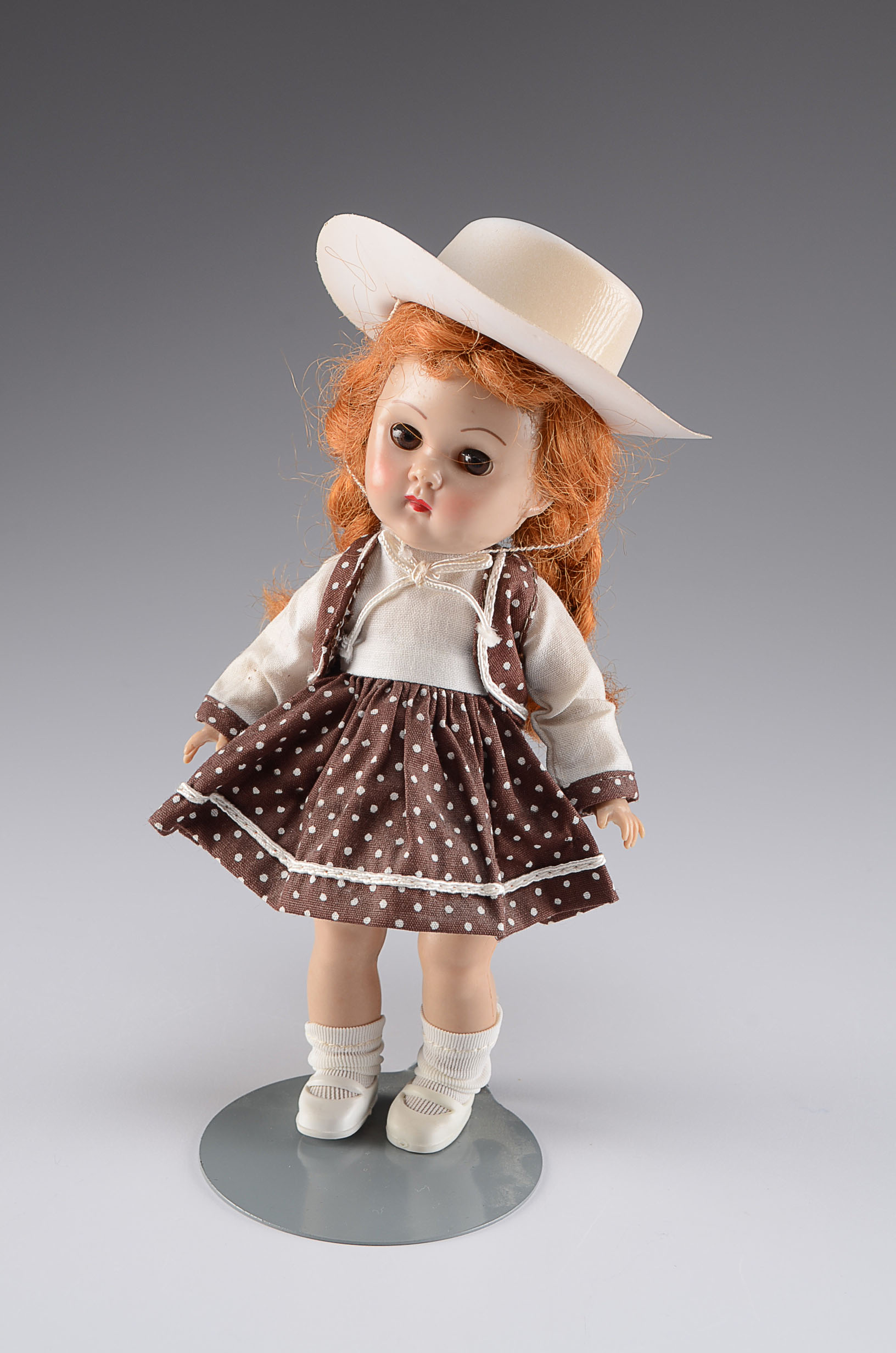 Six Vintage Ginny Dolls