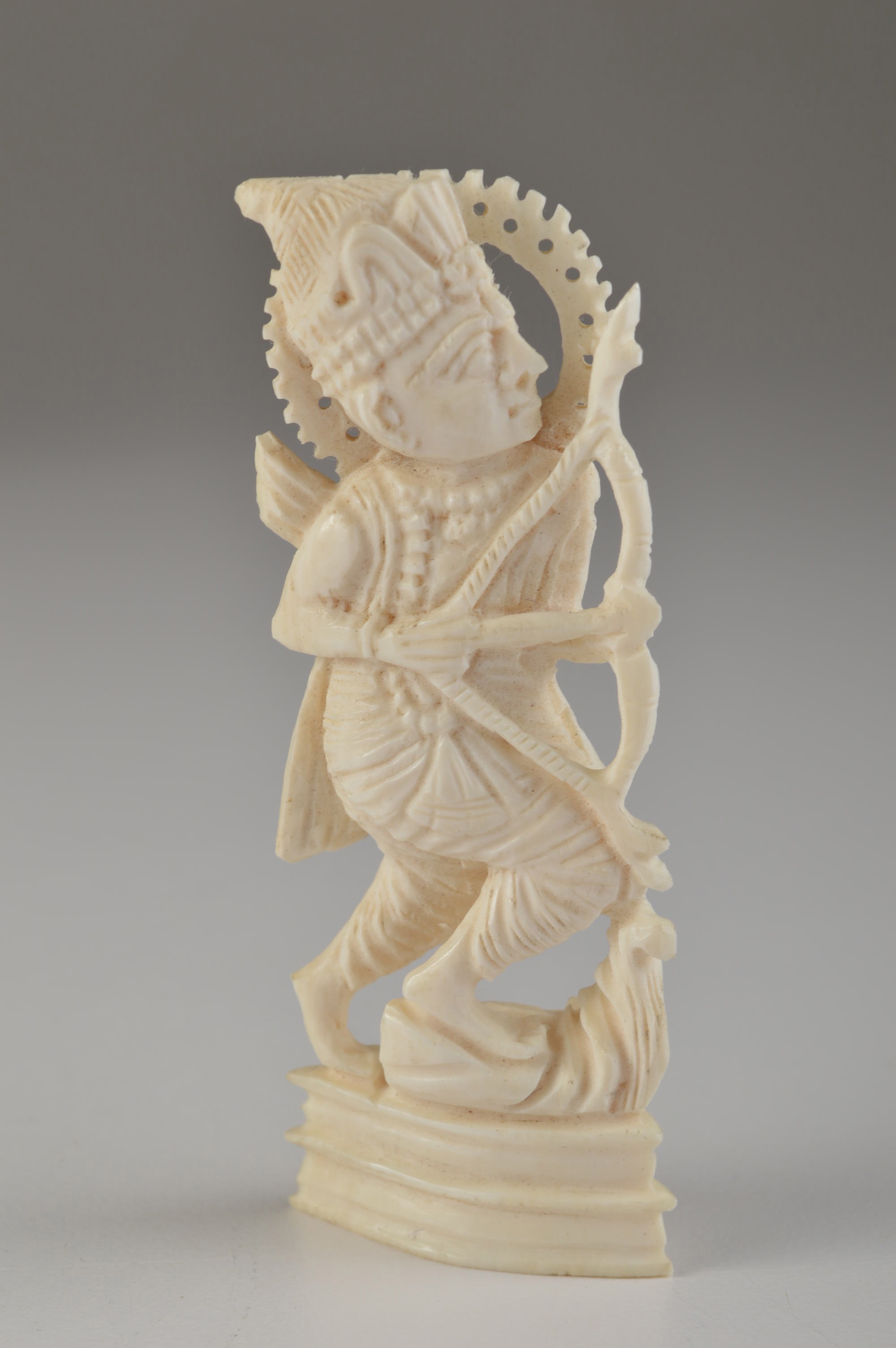 Hand-Carved Thai Ivory Chess Set