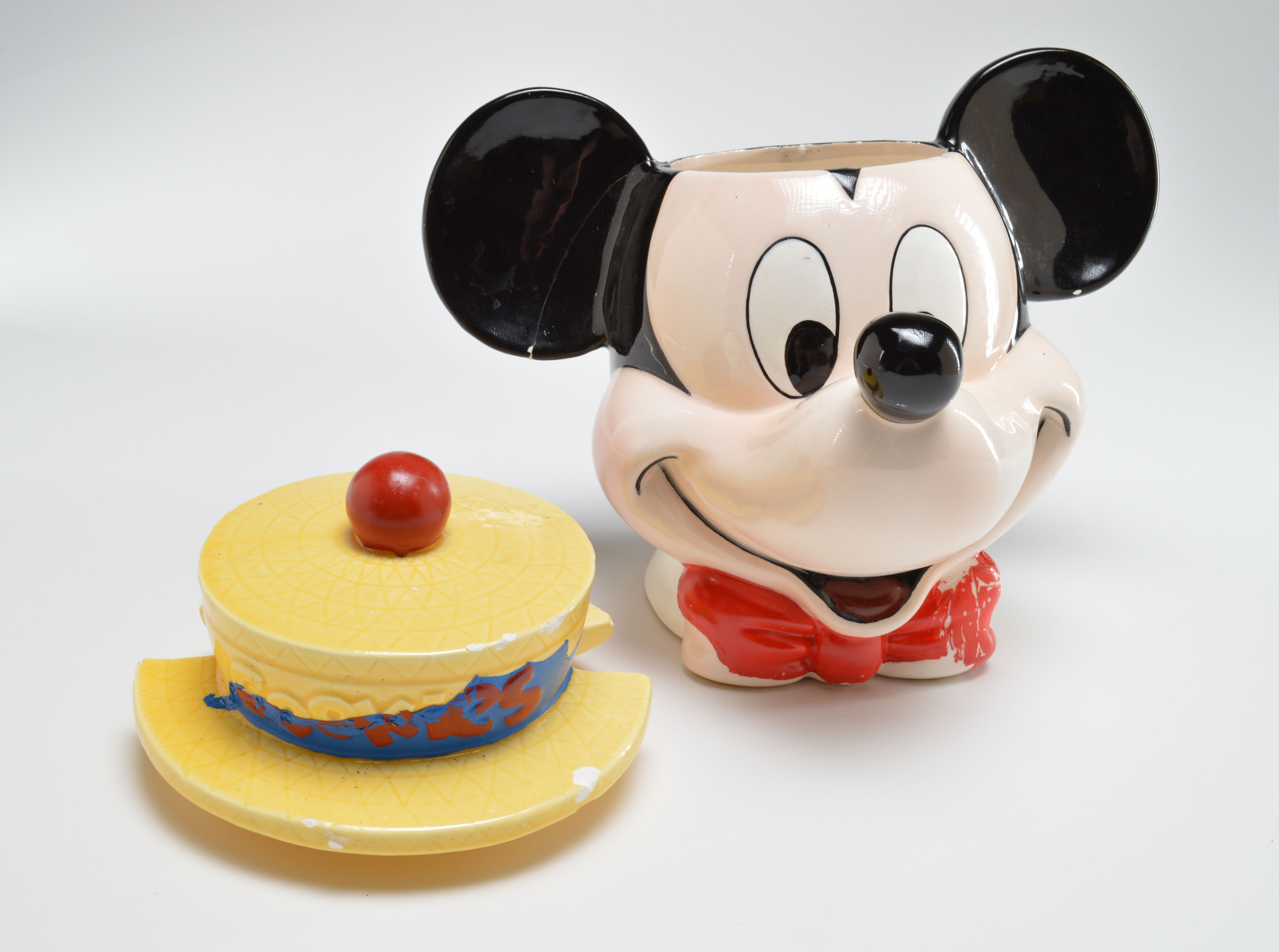 Vintage Mickey Mouse Cookie Jar