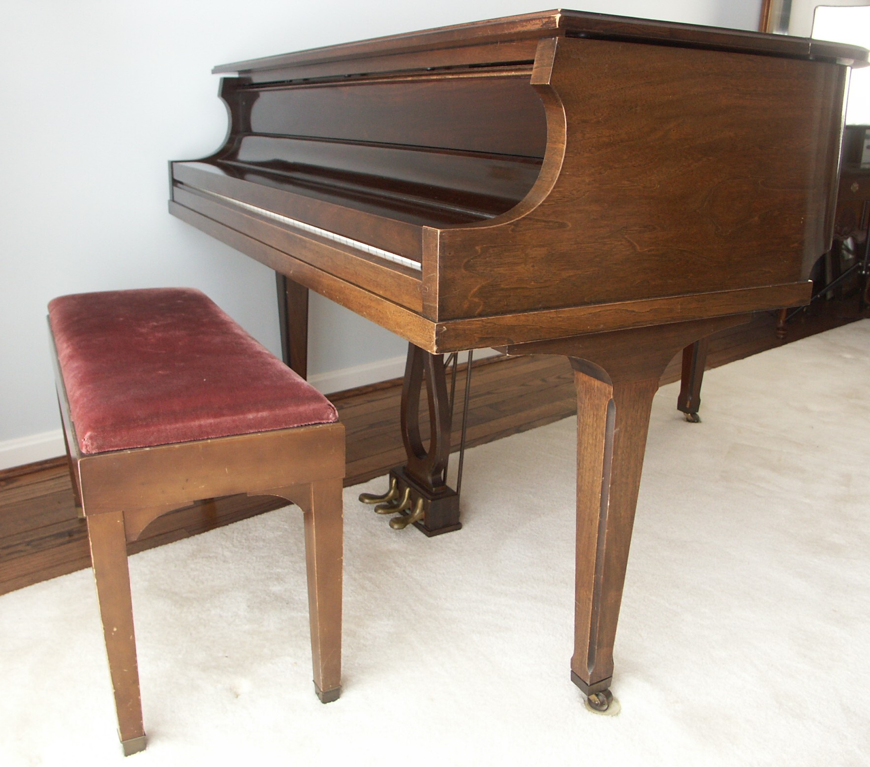 1930s Howard Baldwin Baby Grand Piano