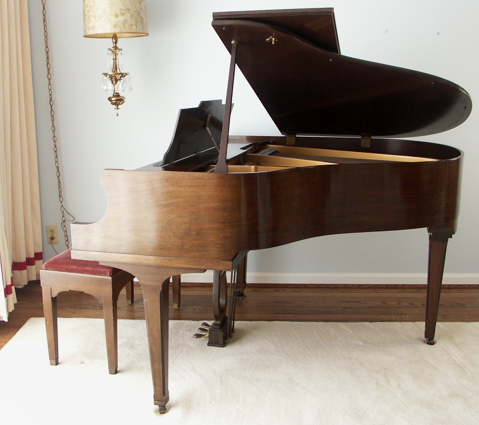 1930s Howard Baldwin Baby Grand Piano