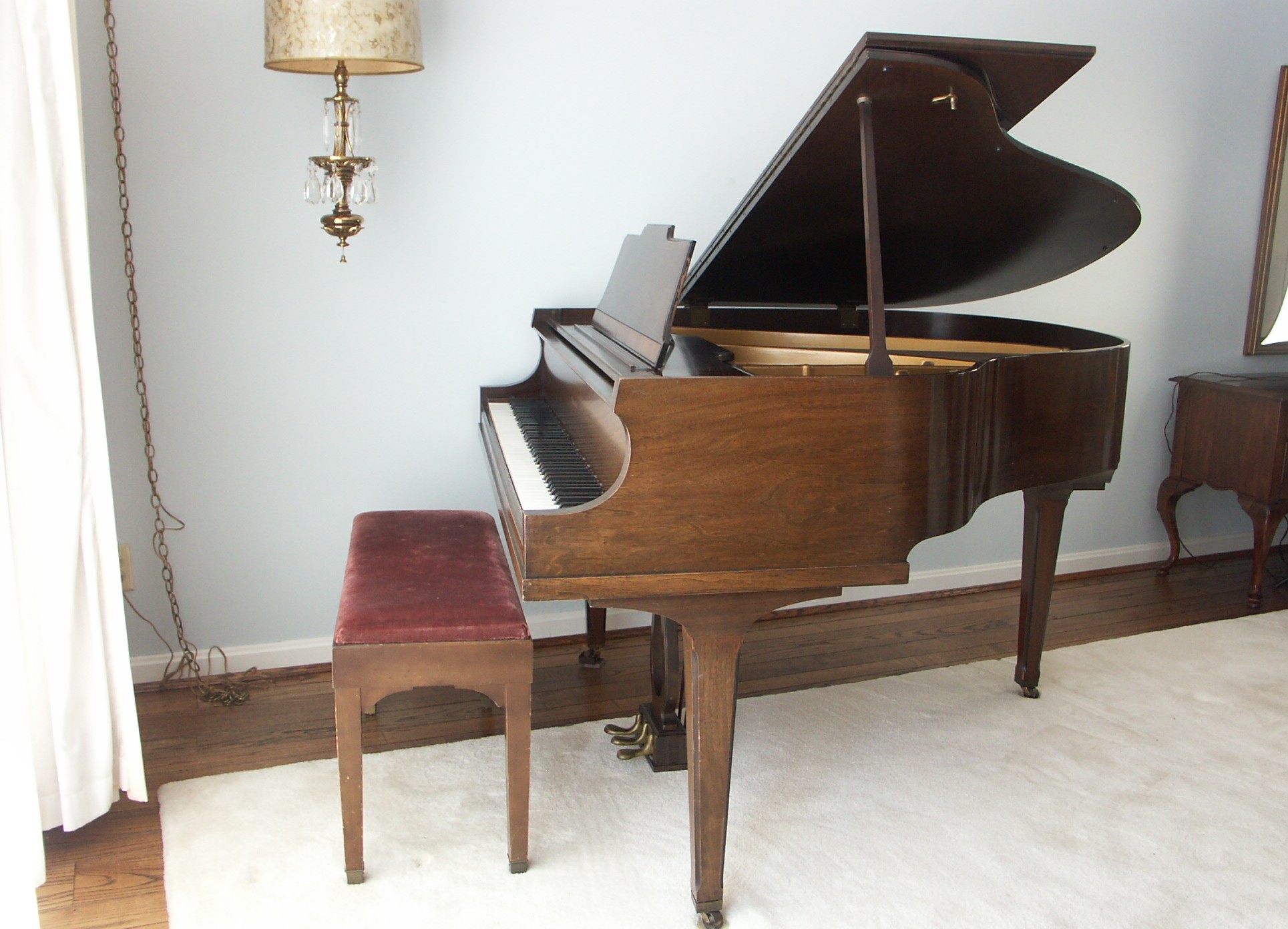 1930s Howard Baldwin Baby Grand Piano