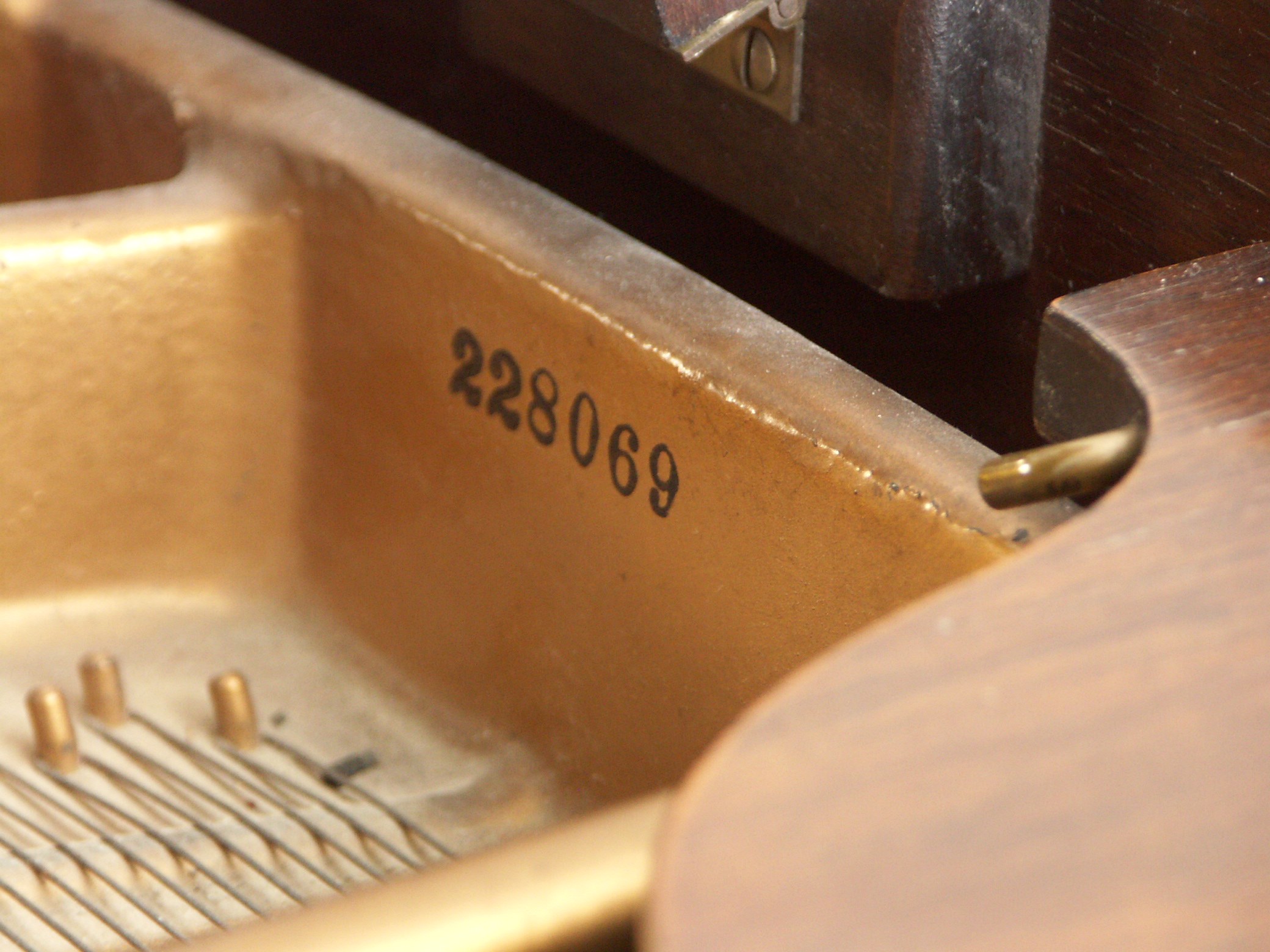 1930s Howard Baldwin Baby Grand Piano