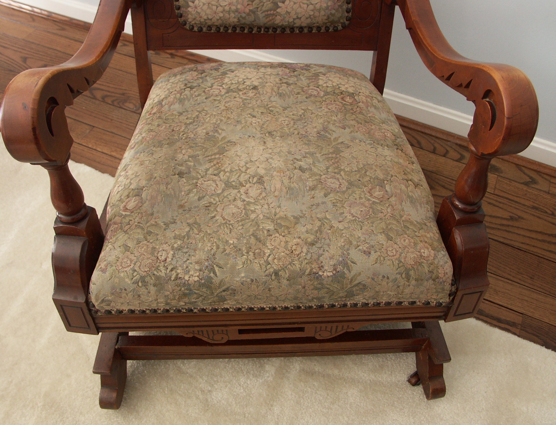 Eastlake Victorian Platform Rocker