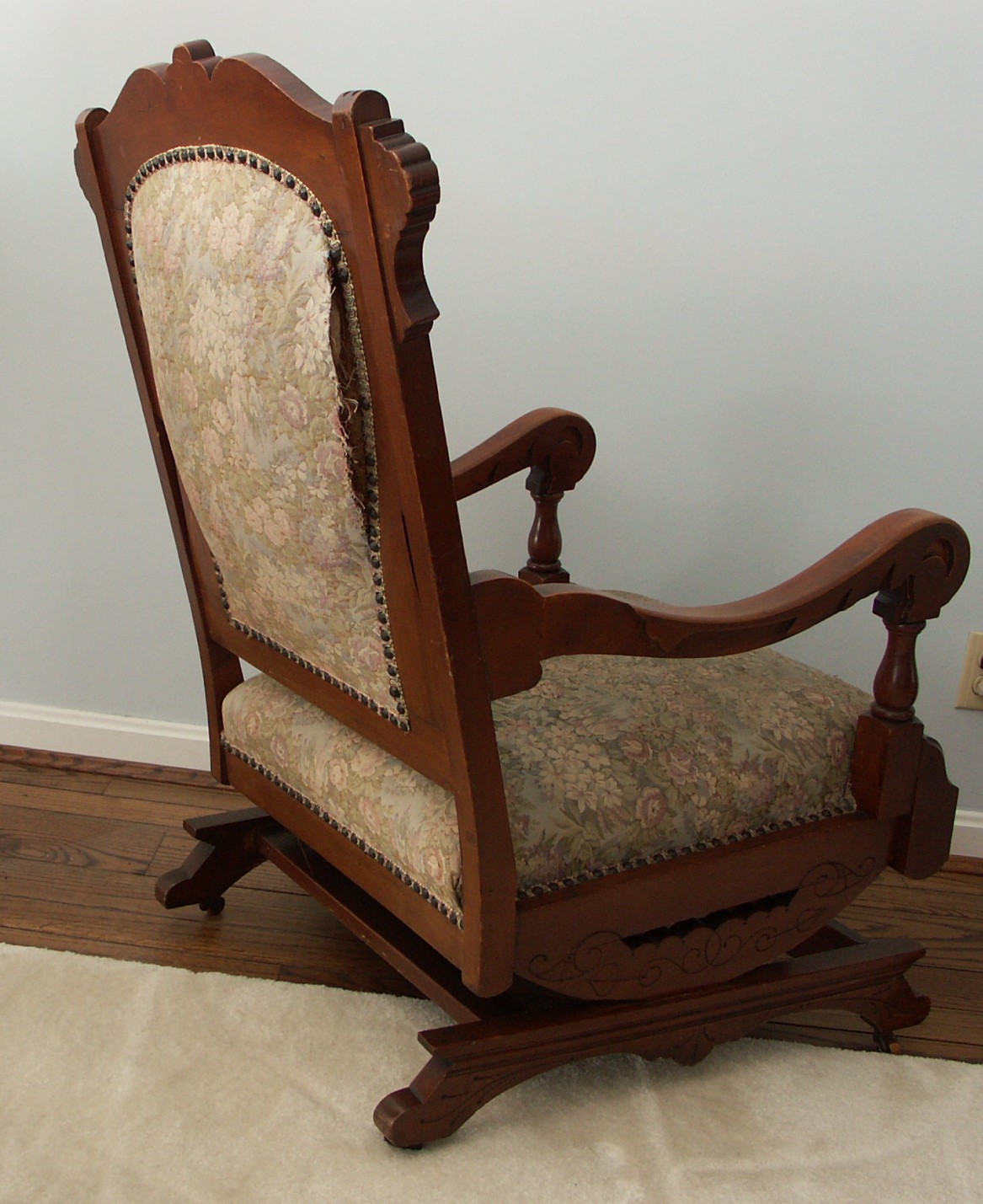 Eastlake Victorian Platform Rocker
