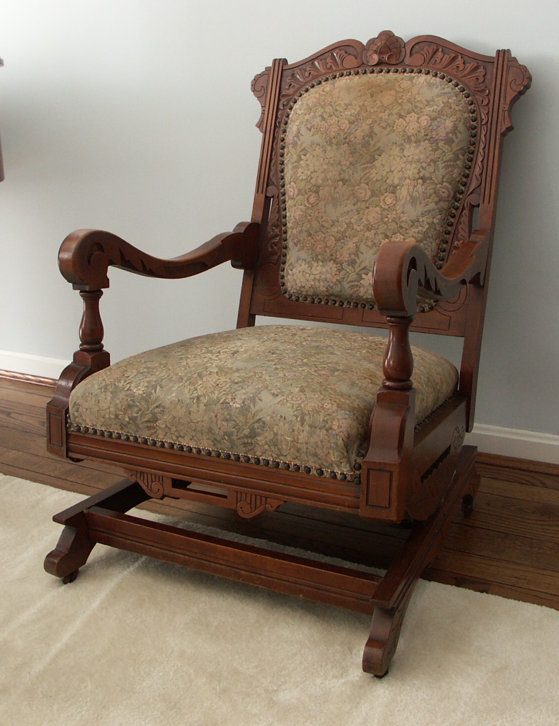 Eastlake Victorian Platform Rocker