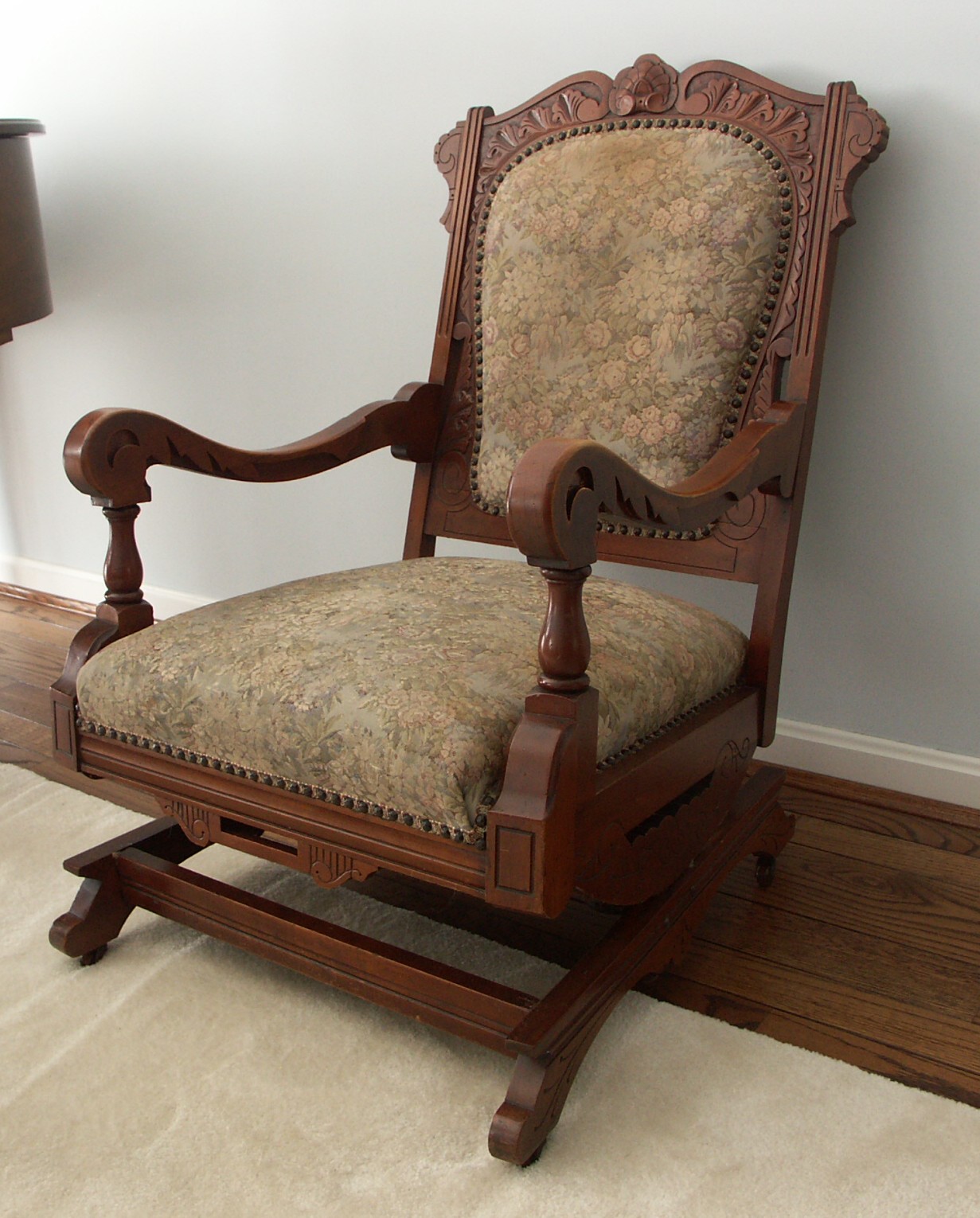 Eastlake Victorian Platform Rocker
