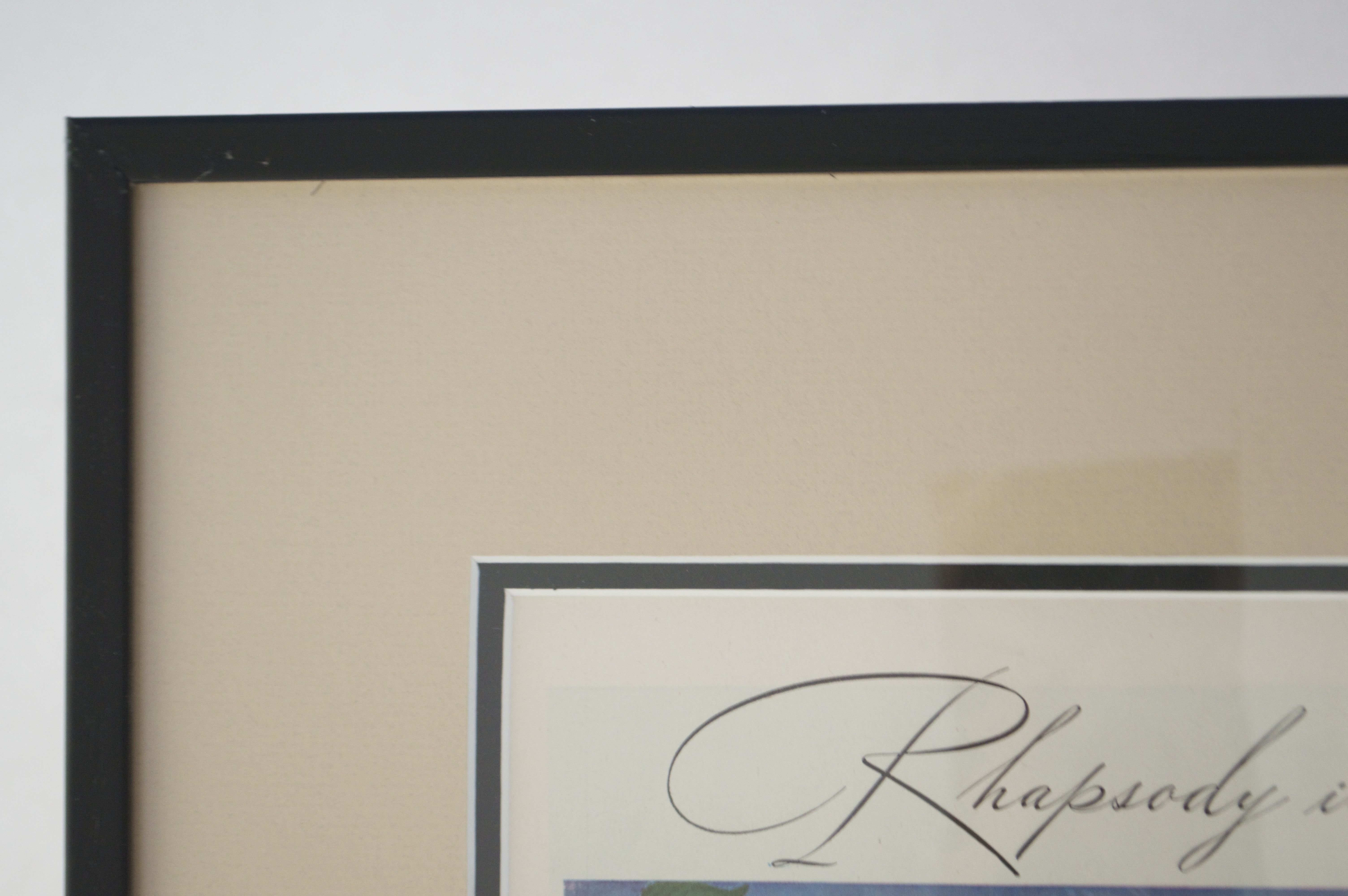 Framed Vintage 1944 LIFE Magazine Green Giant Brand Peas Ad