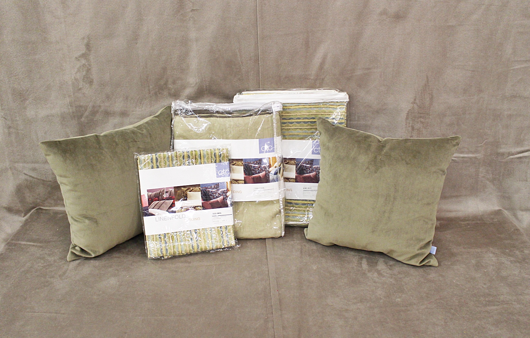 CTC Bedding Ensemble "Prairie Ivy Palette" Twin