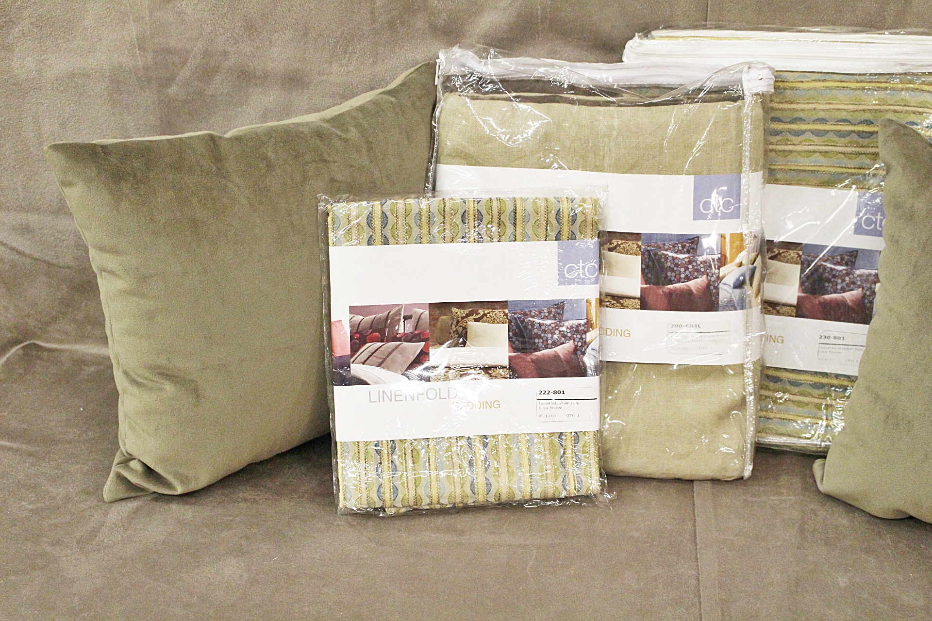 CTC Bedding Ensemble "Prairie Ivy Palette" Twin