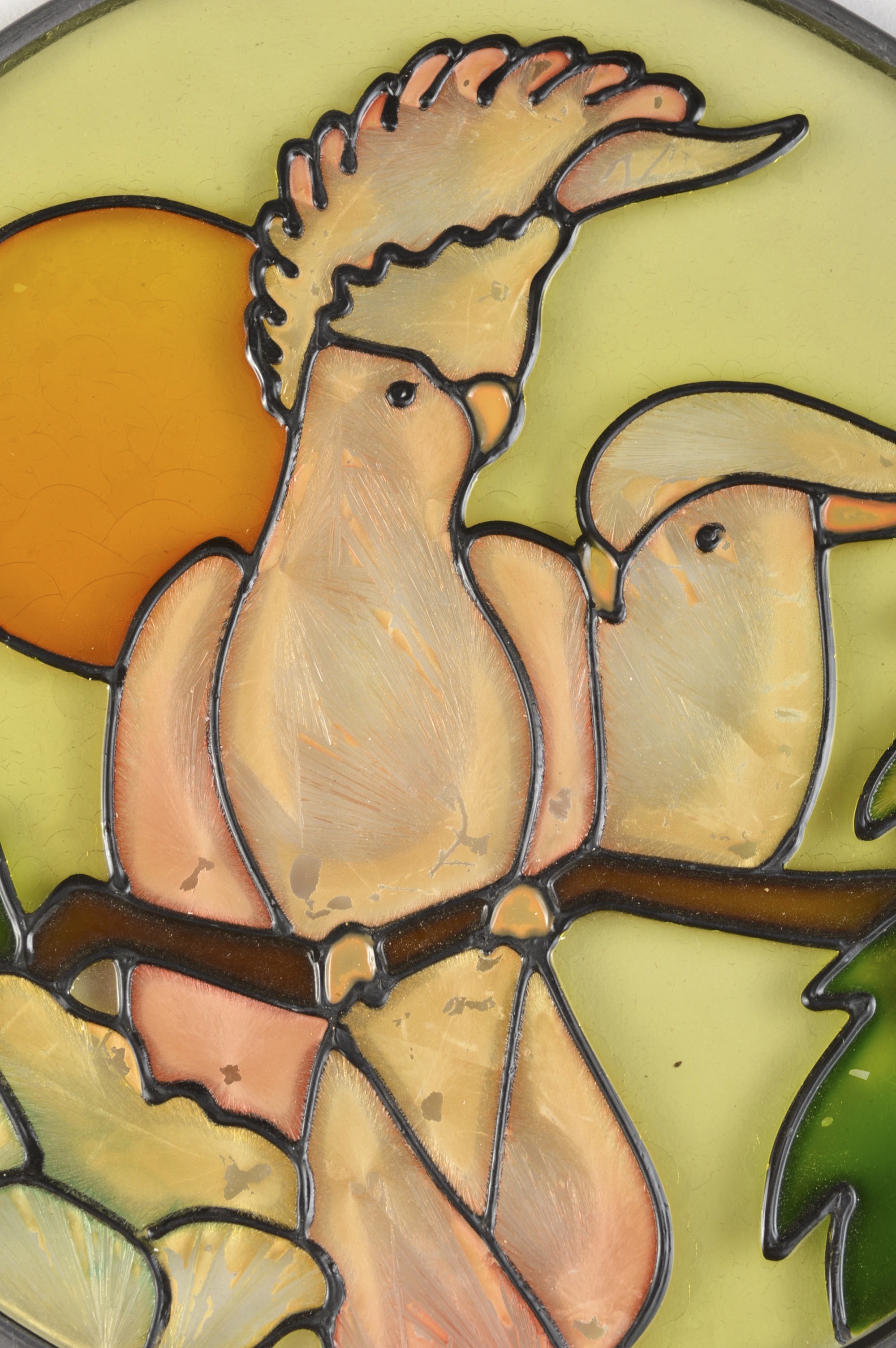 Two Glass Sun Catchers 