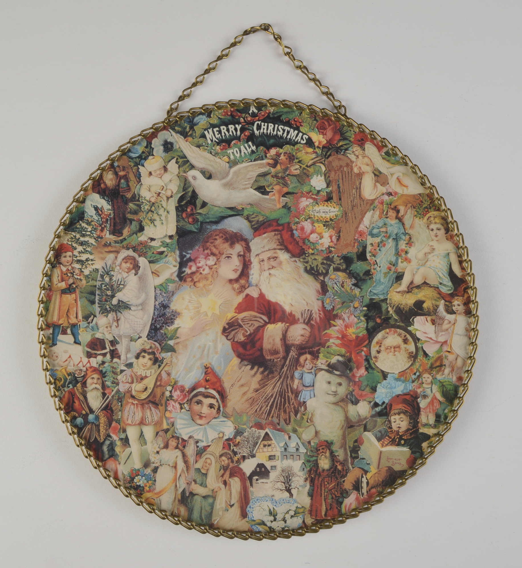 Trio of Vintage Style Holiday Artwork