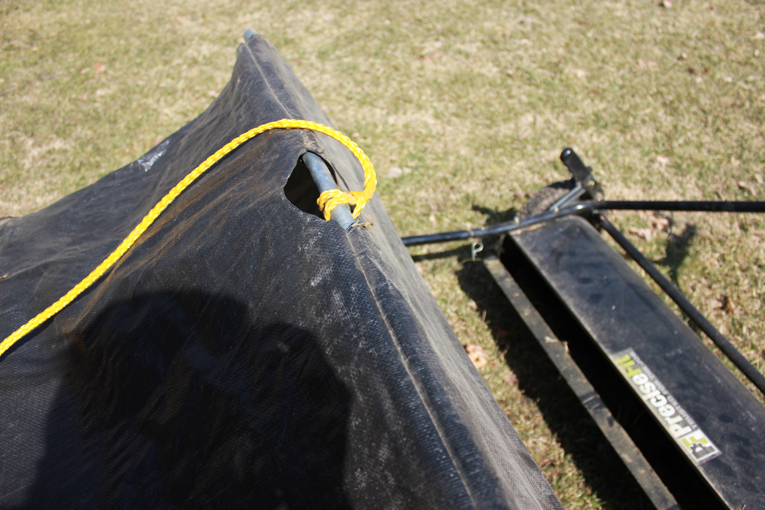 Precise Fit Tow Behind Lawn Sweeper