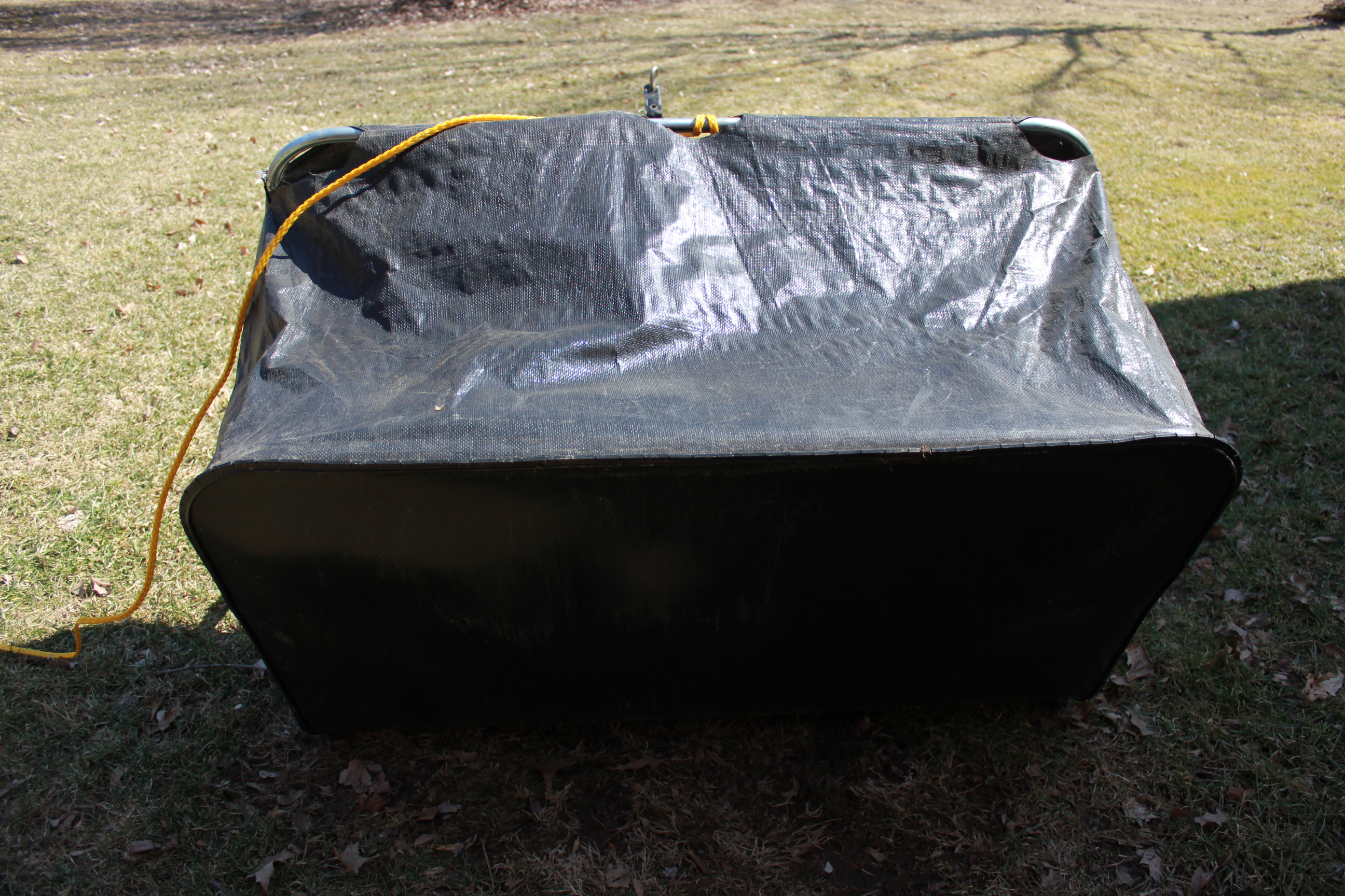 Precise Fit Tow Behind Lawn Sweeper