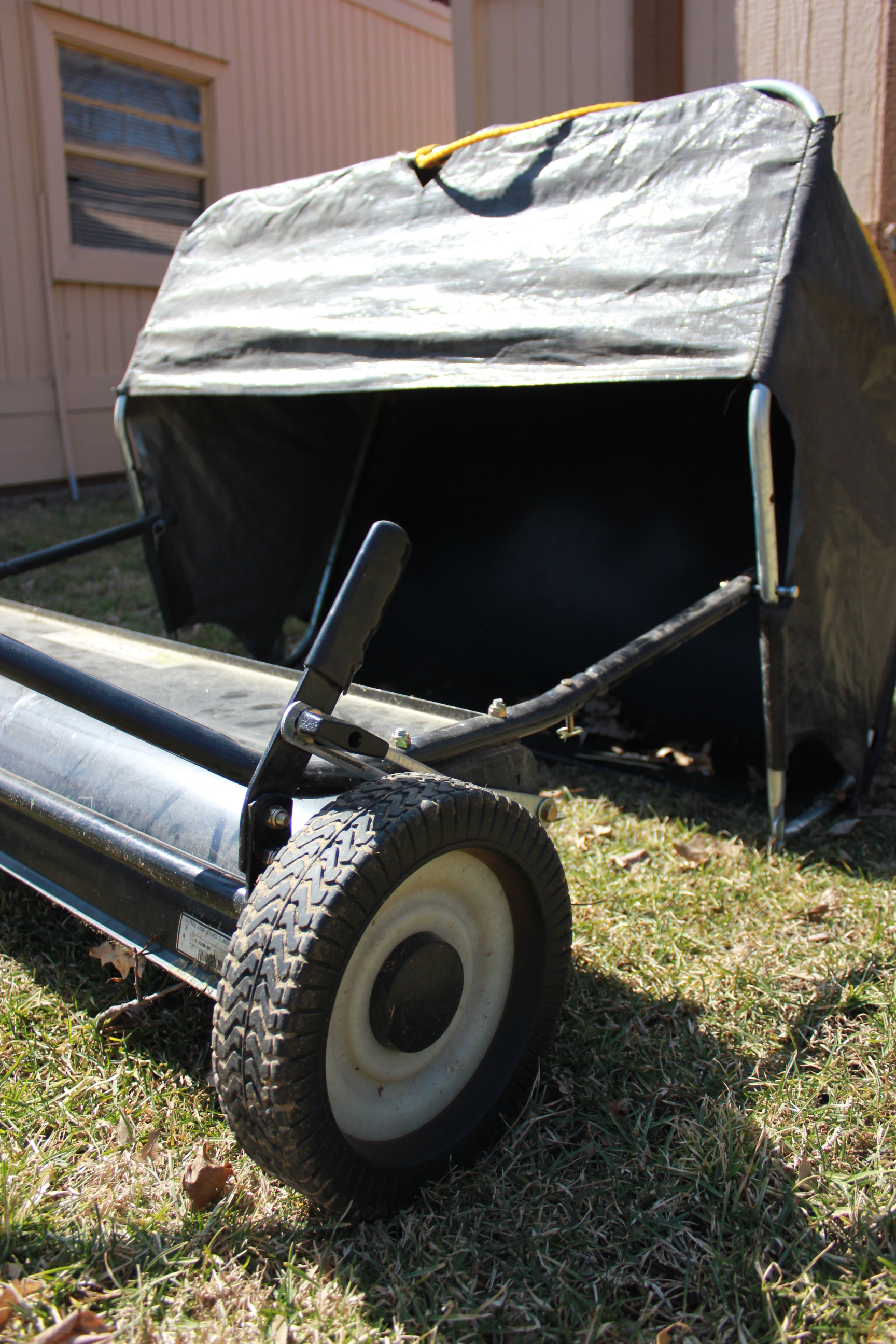 Precise Fit Tow Behind Lawn Sweeper