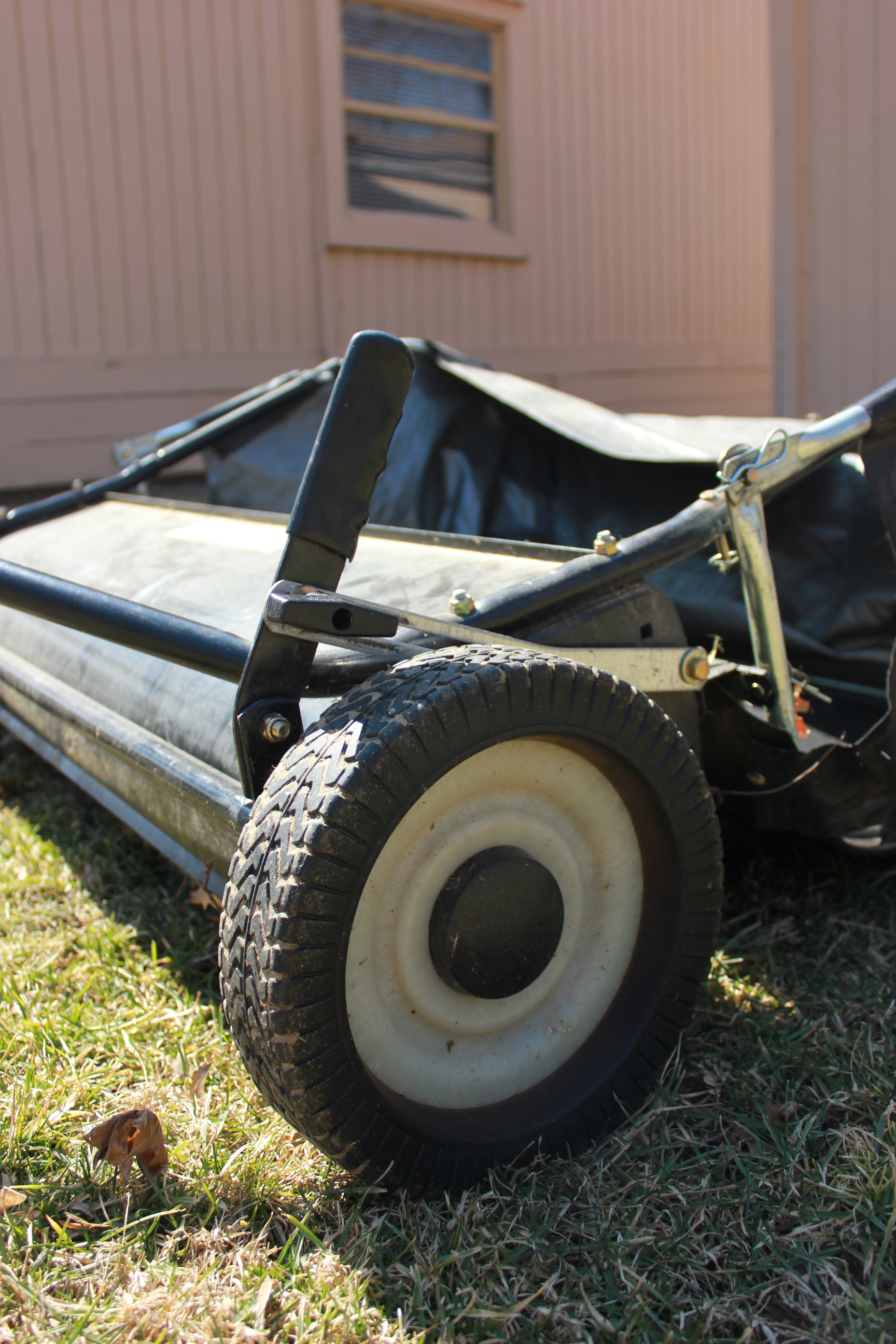 Precise Fit Tow Behind Lawn Sweeper