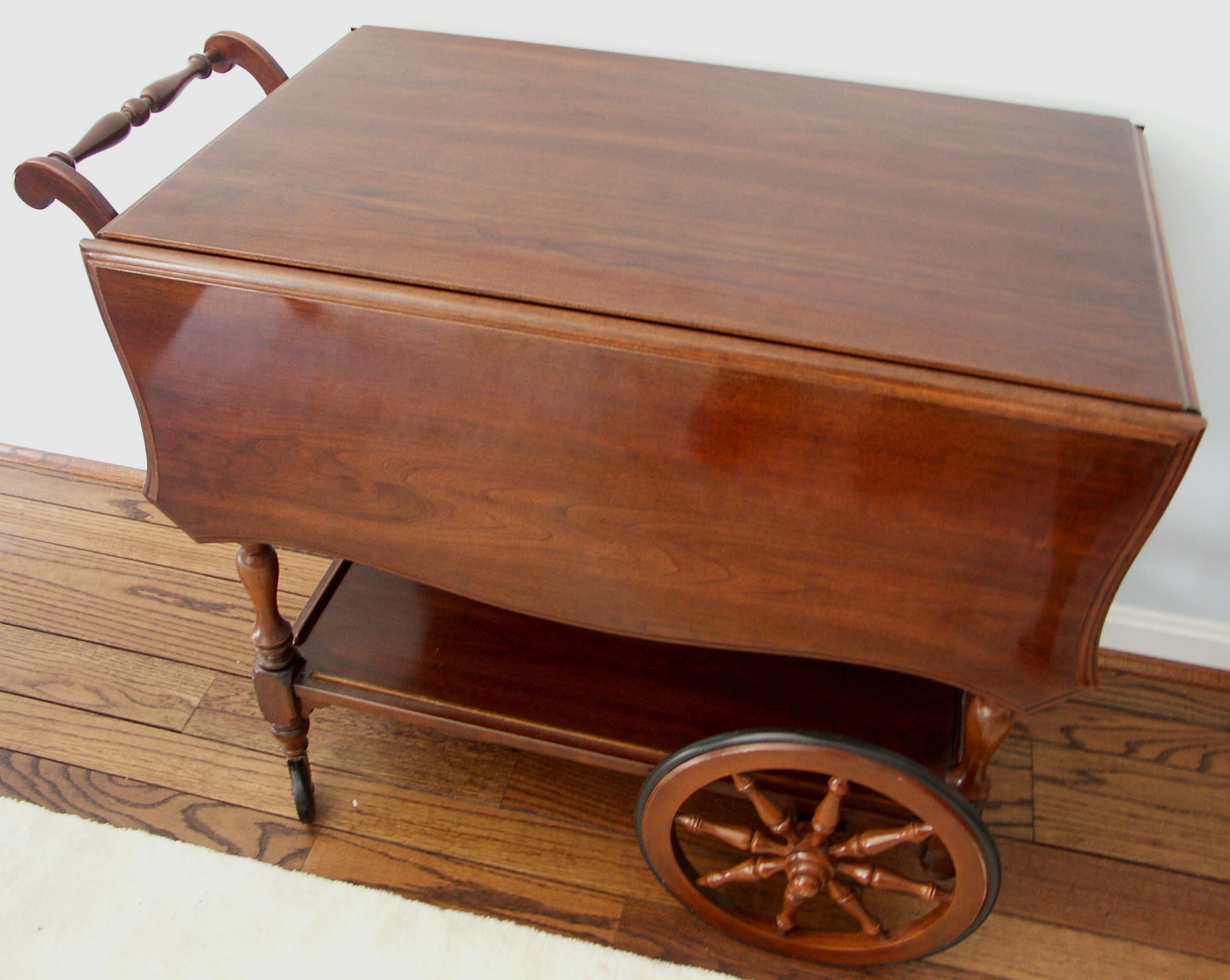 Kling Furniture Cherry Tea Cart