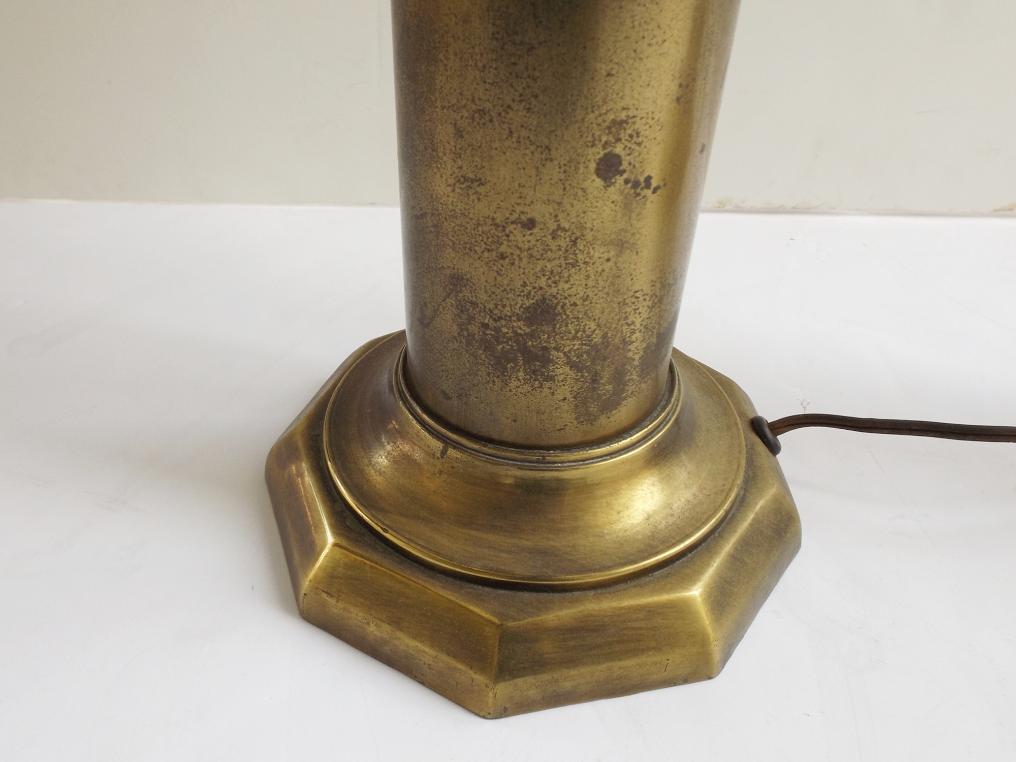 Pair of Vintage Brass Lamps