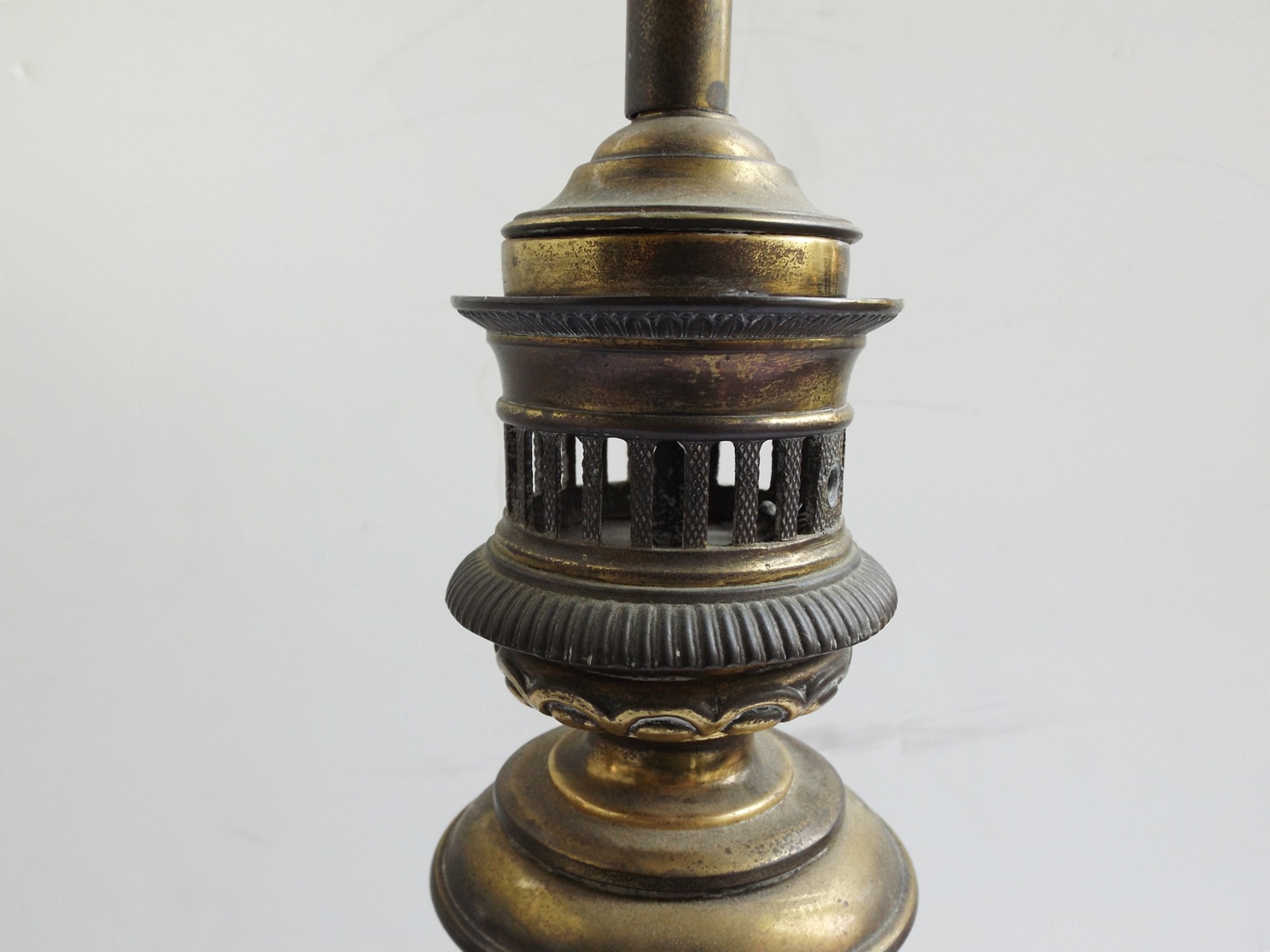 Pair of Vintage Brass Lamps