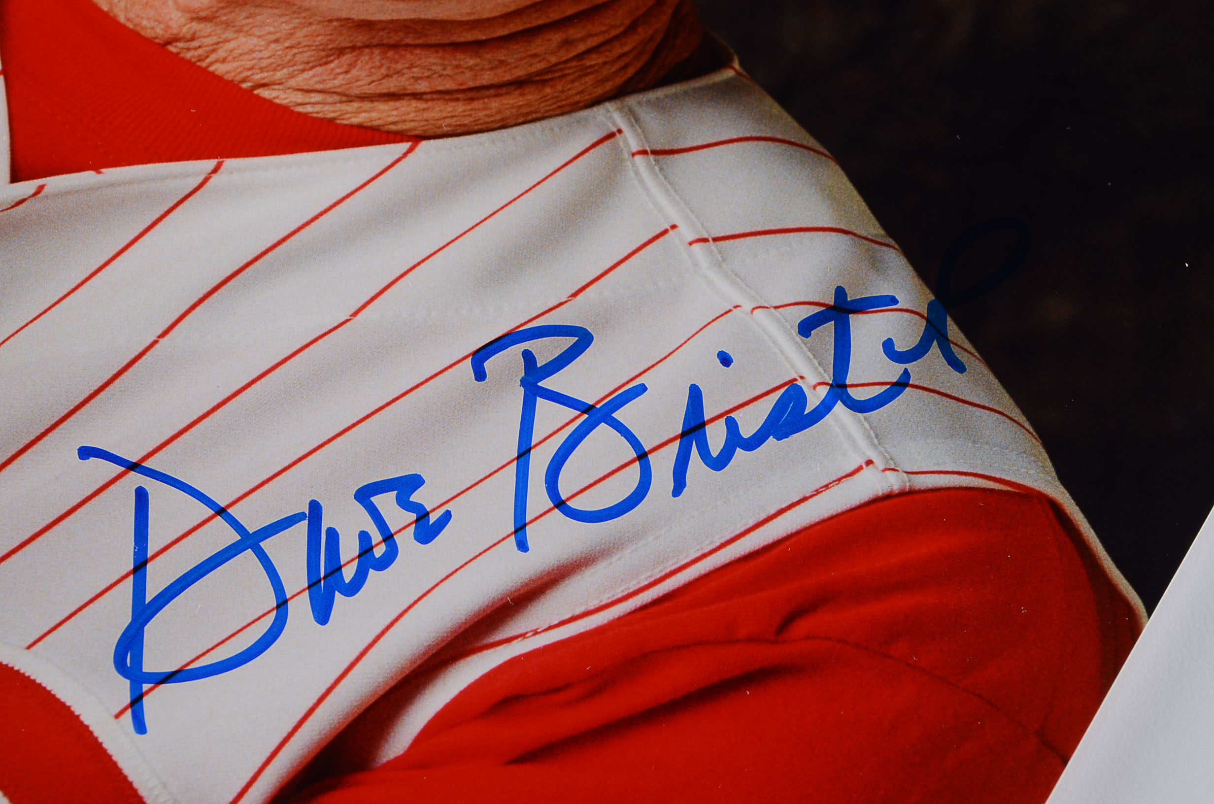 (6)  Cincinnati Reds Autographed Baseball Photos