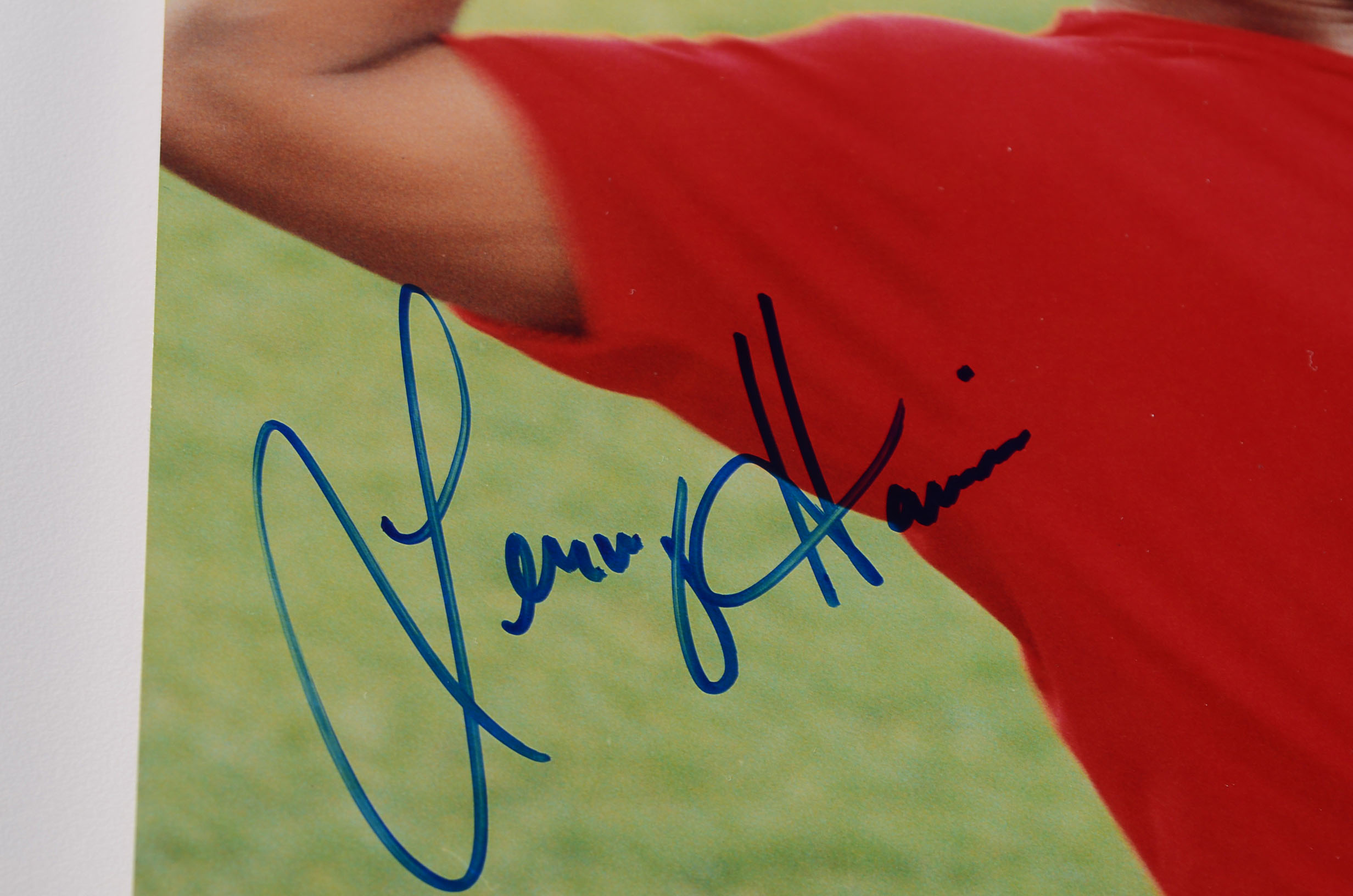 (6)  Cincinnati Reds Autographed Baseball Photos