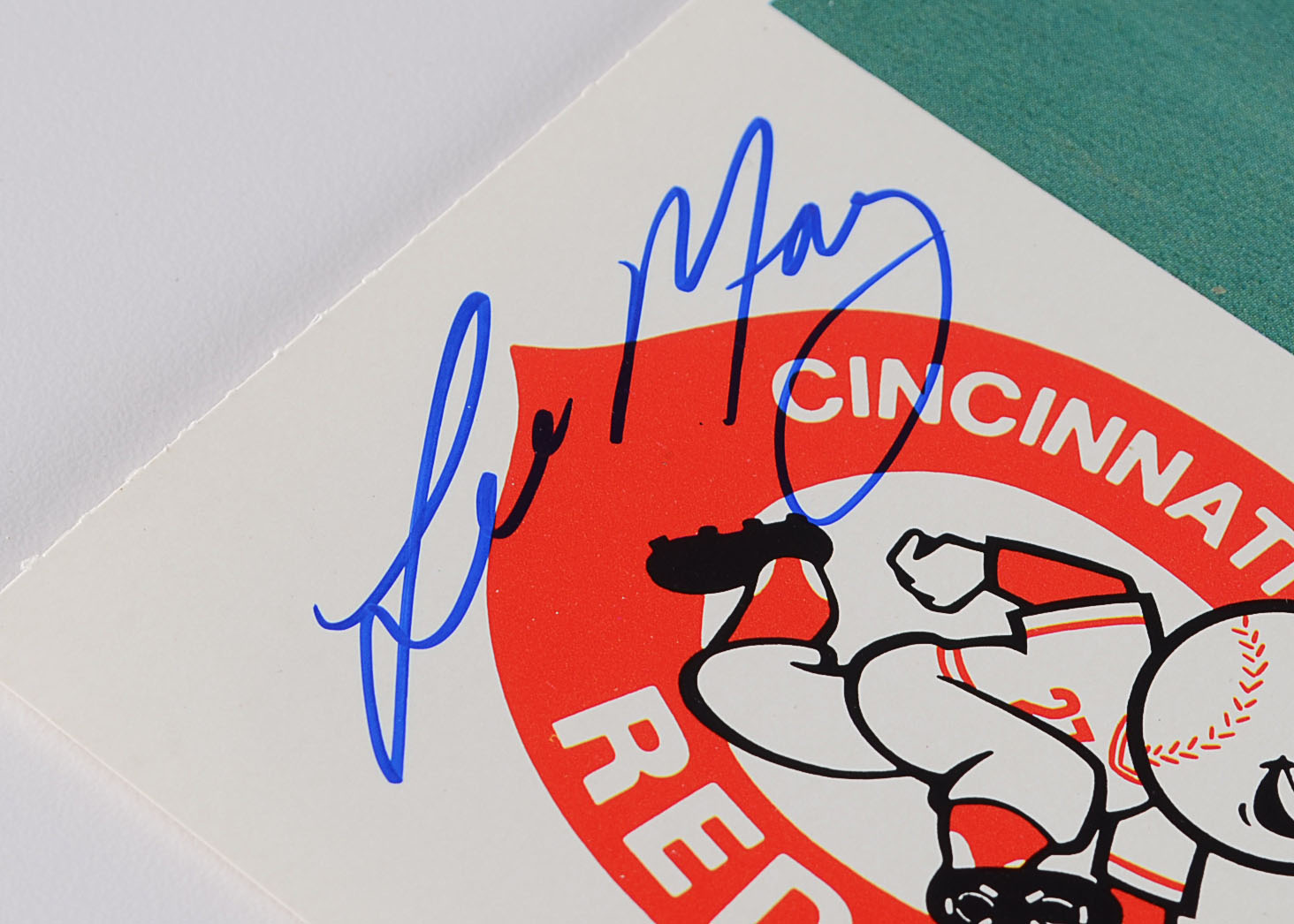 (6)  Cincinnati Reds Autographed Baseball Photos