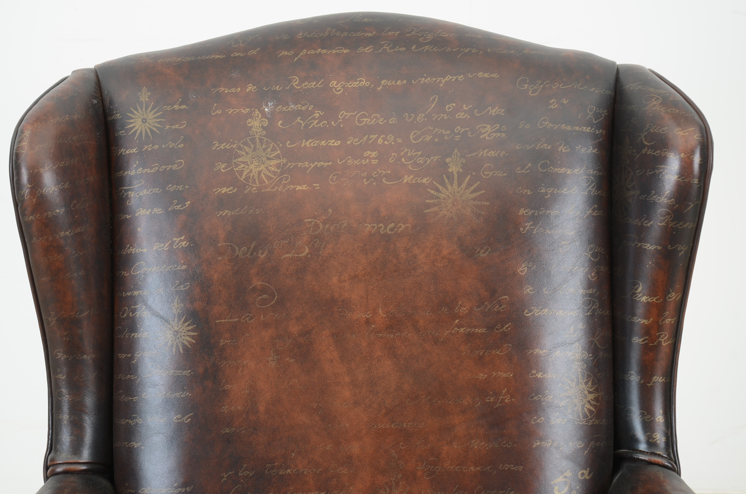 Councill Furniture Leather Office Wing Backed Chair