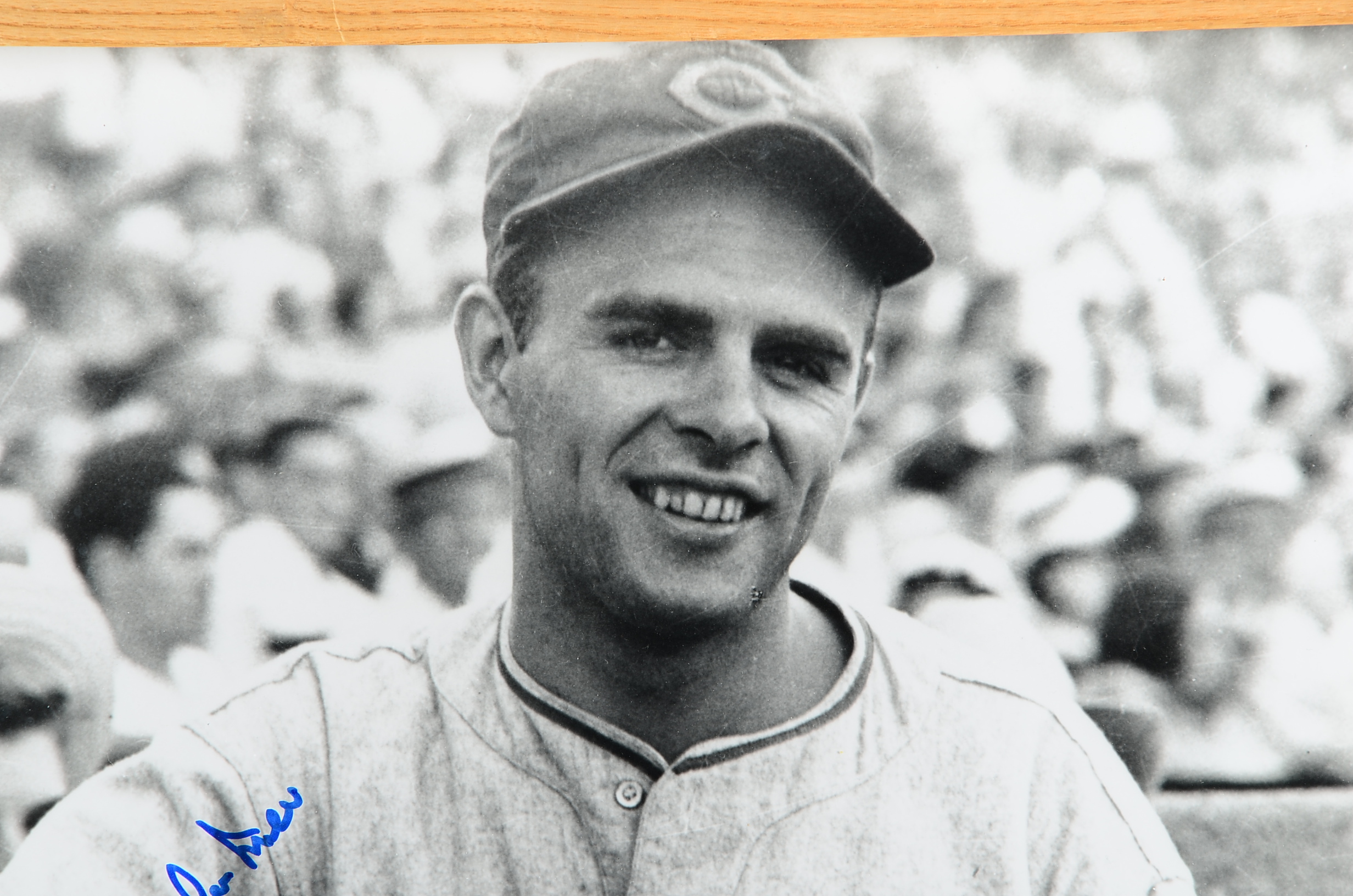 Larger Johnny Vandeer Meer Reds Signed Framed Photo