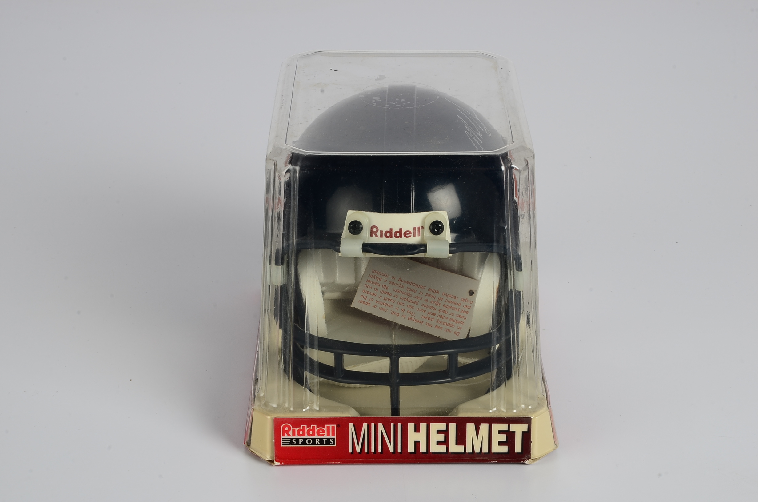 Michael Singletary Chicago Bears Signed Football Helmet In Box