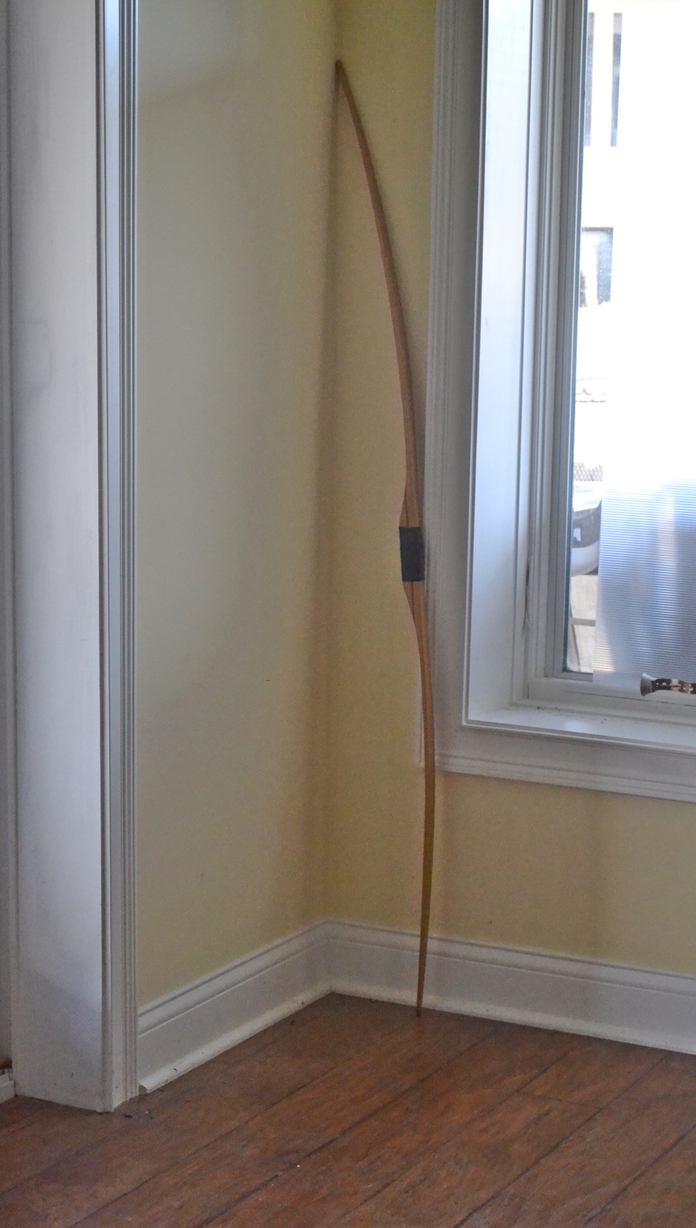 Vintage Wooden Archery Long Bow, circa 1950s