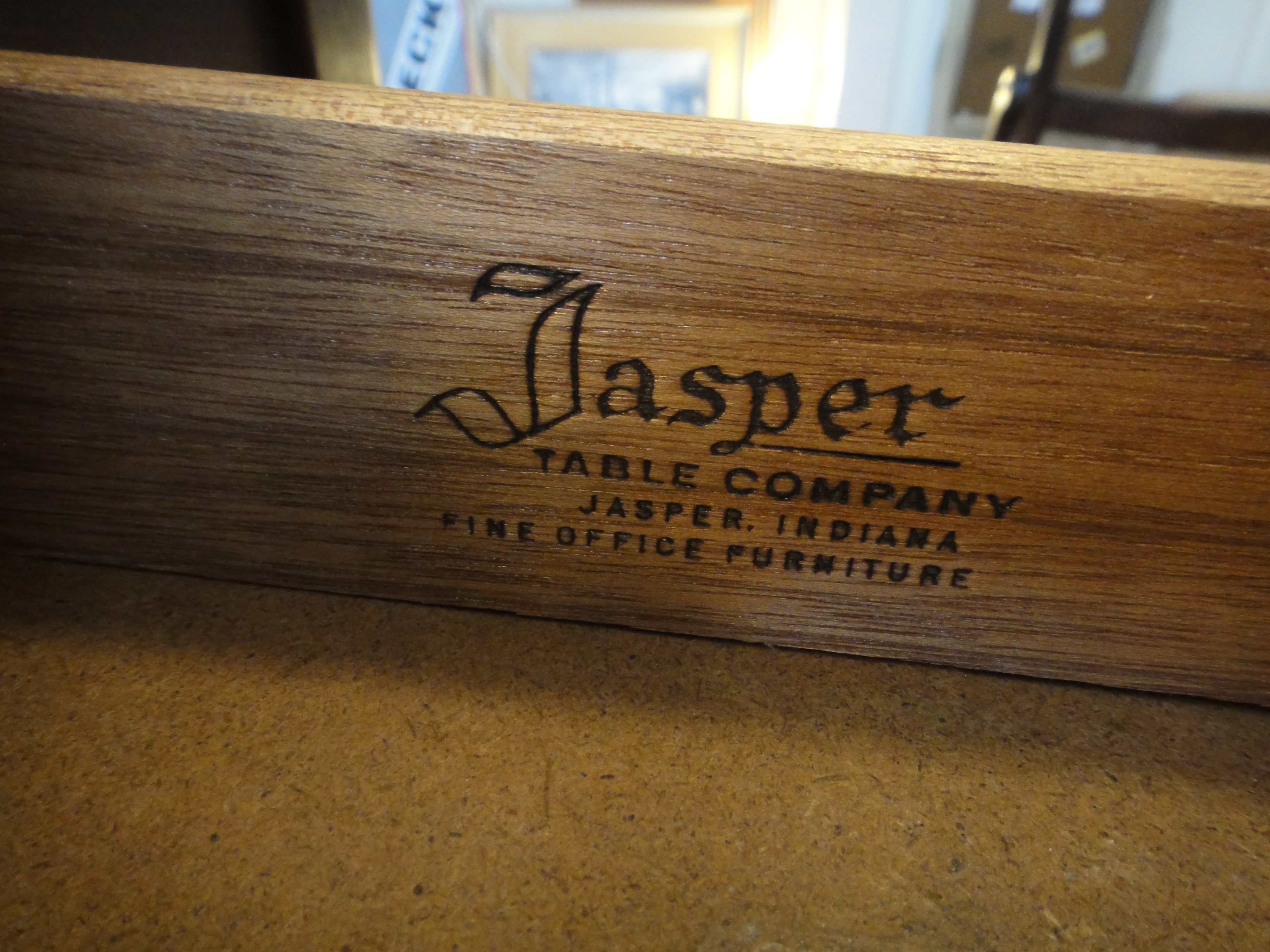 Vintage Jasper Writing Table