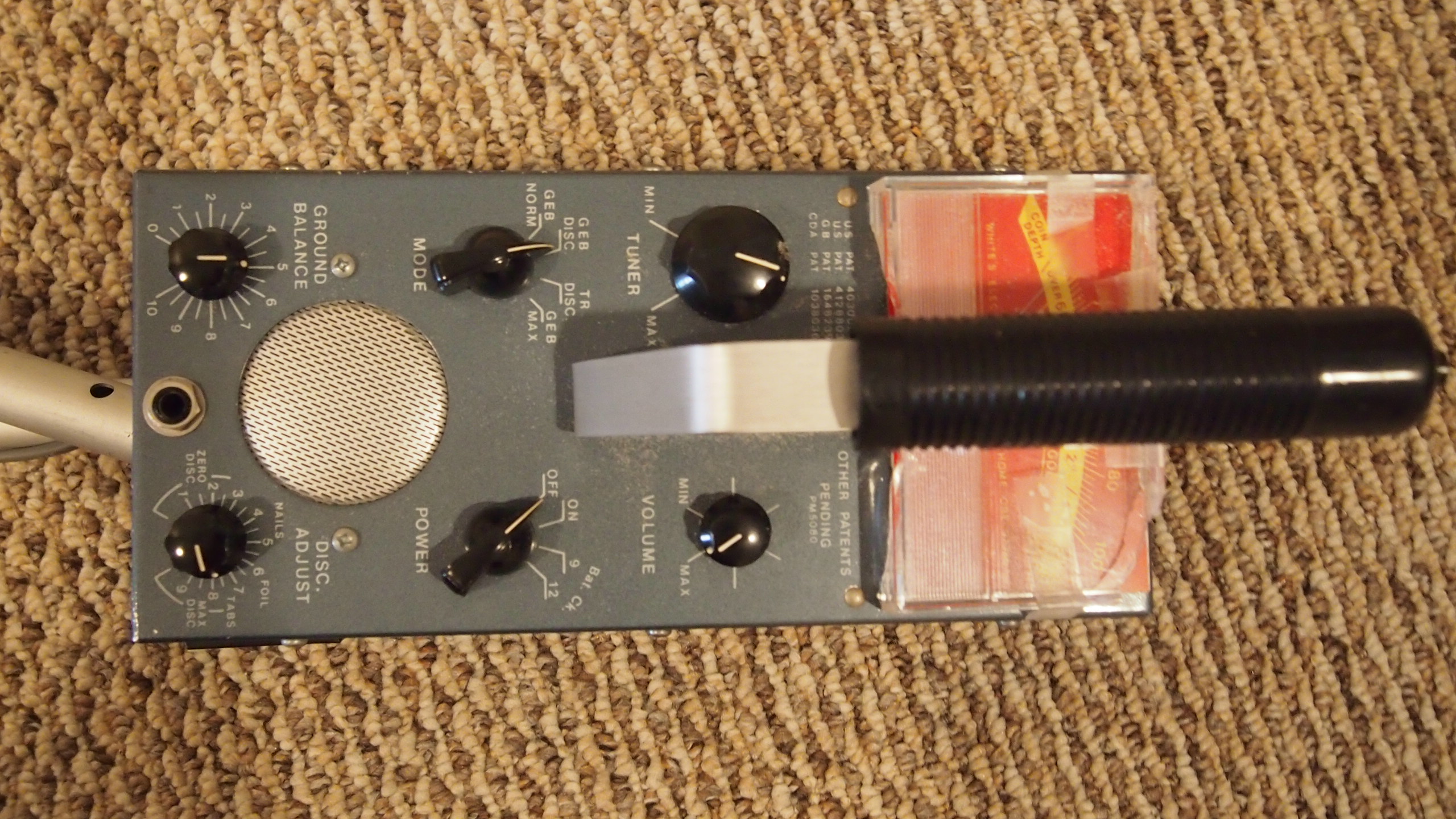 Coinmaster 6000/D Series Metal Detector