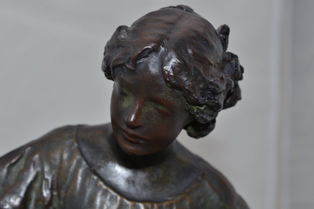 "Girl Dancing" by Bessie Potter Vonnoh, Authentic Reproduction