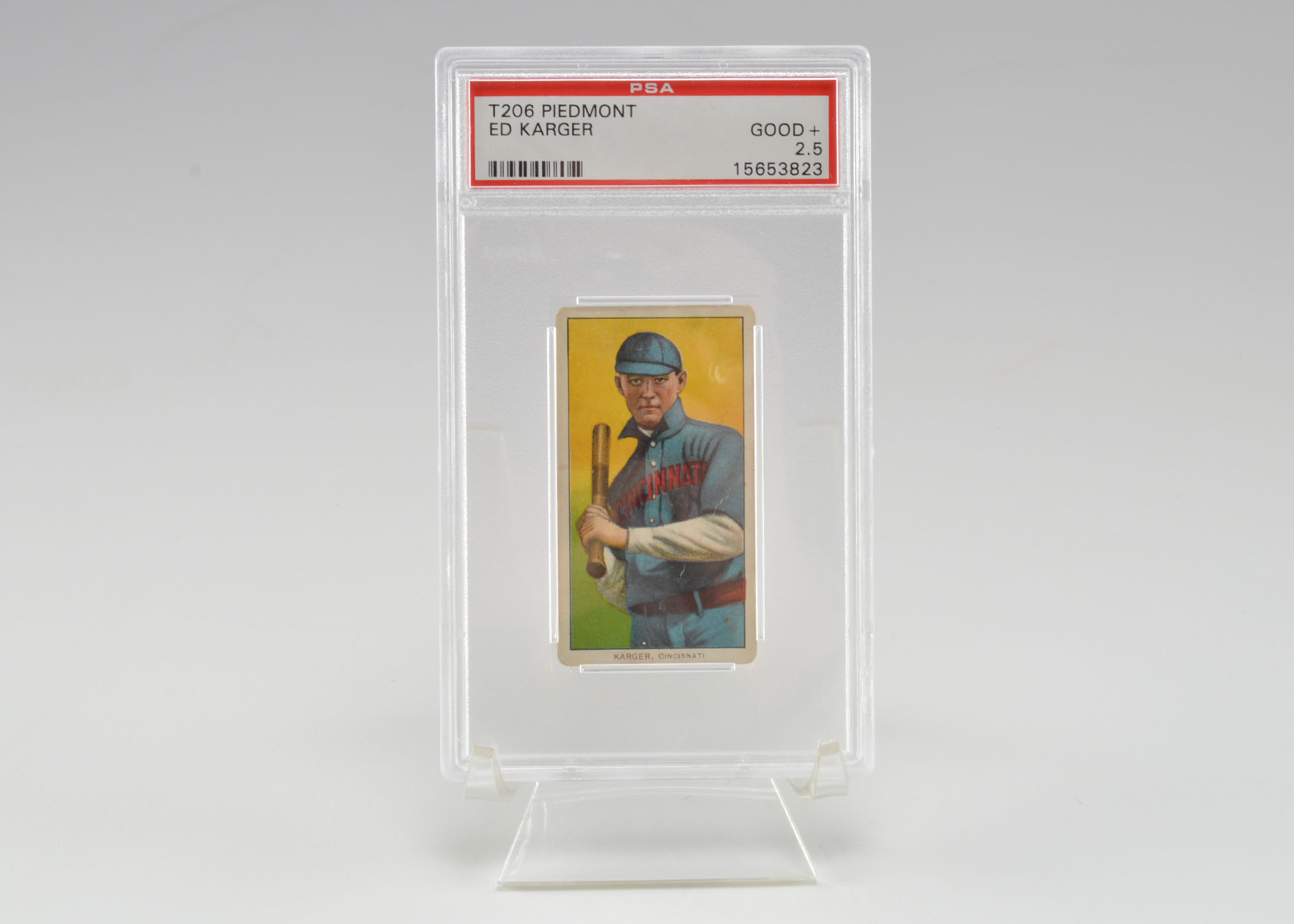 Antique Ed Karher Reds T206 Piedmont Tobacco Baseball Card