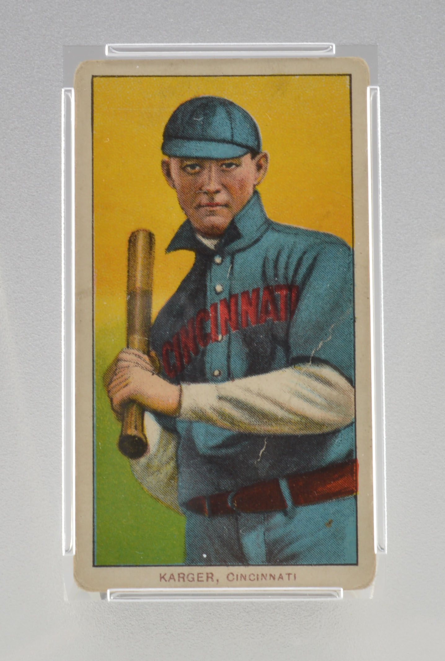 Antique Ed Karher Reds T206 Piedmont Tobacco Baseball Card