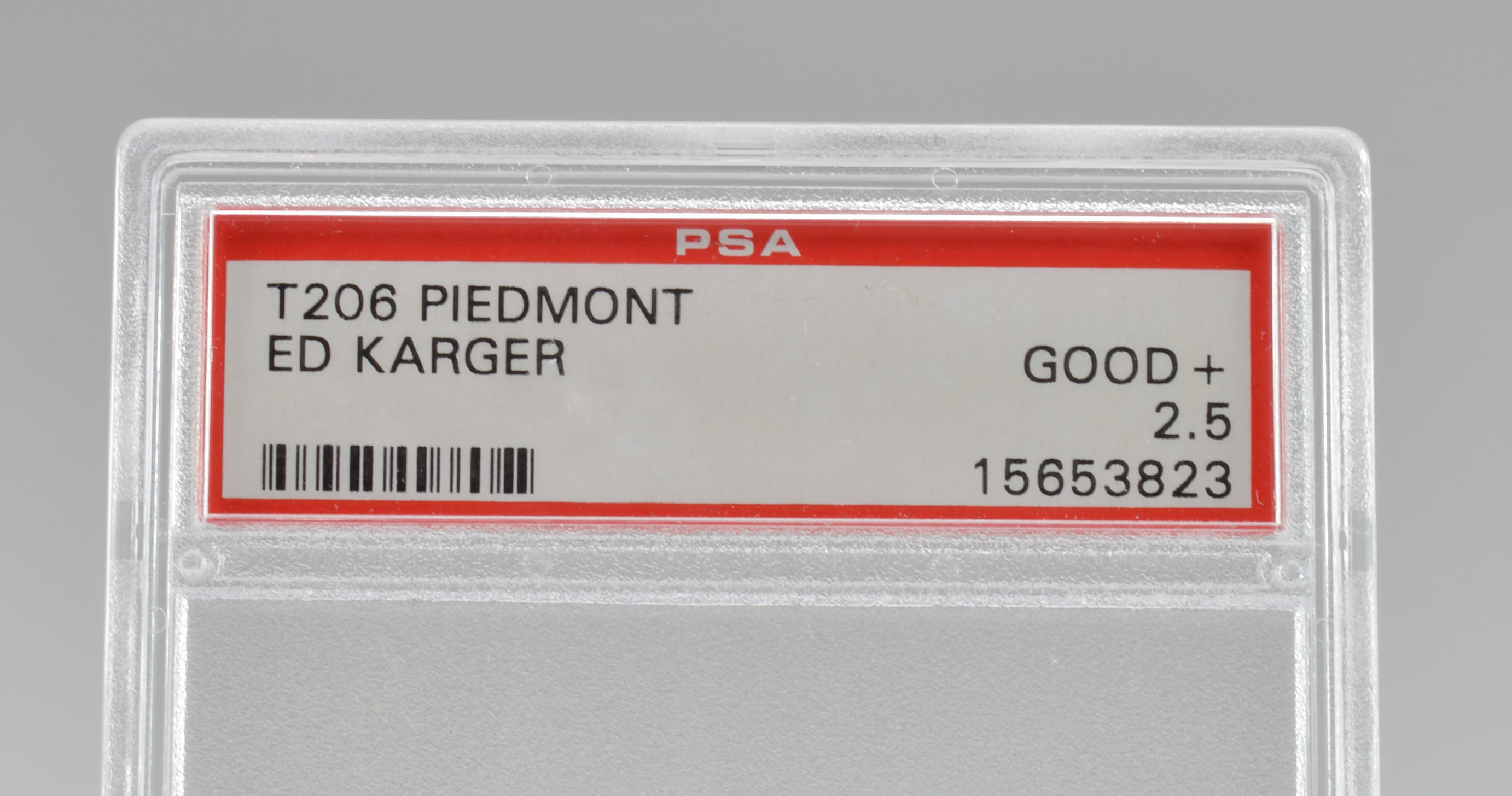 Antique Ed Karher Reds T206 Piedmont Tobacco Baseball Card