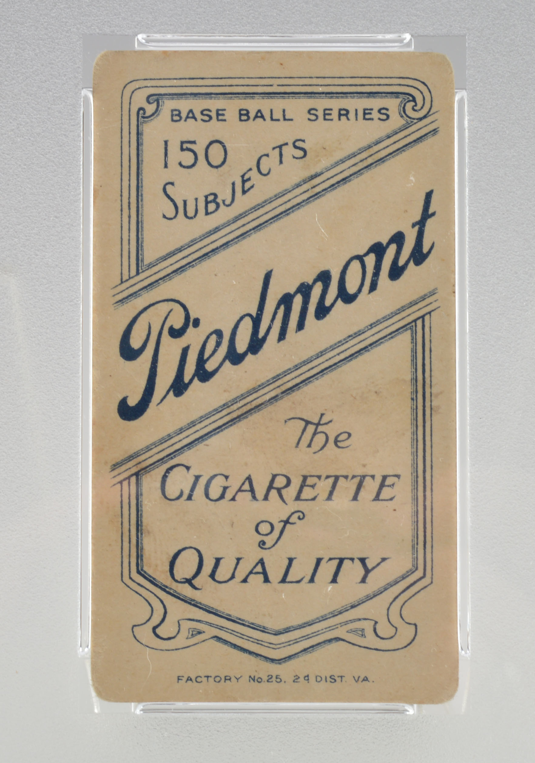 Antique Ed Karher Reds T206 Piedmont Tobacco Baseball Card