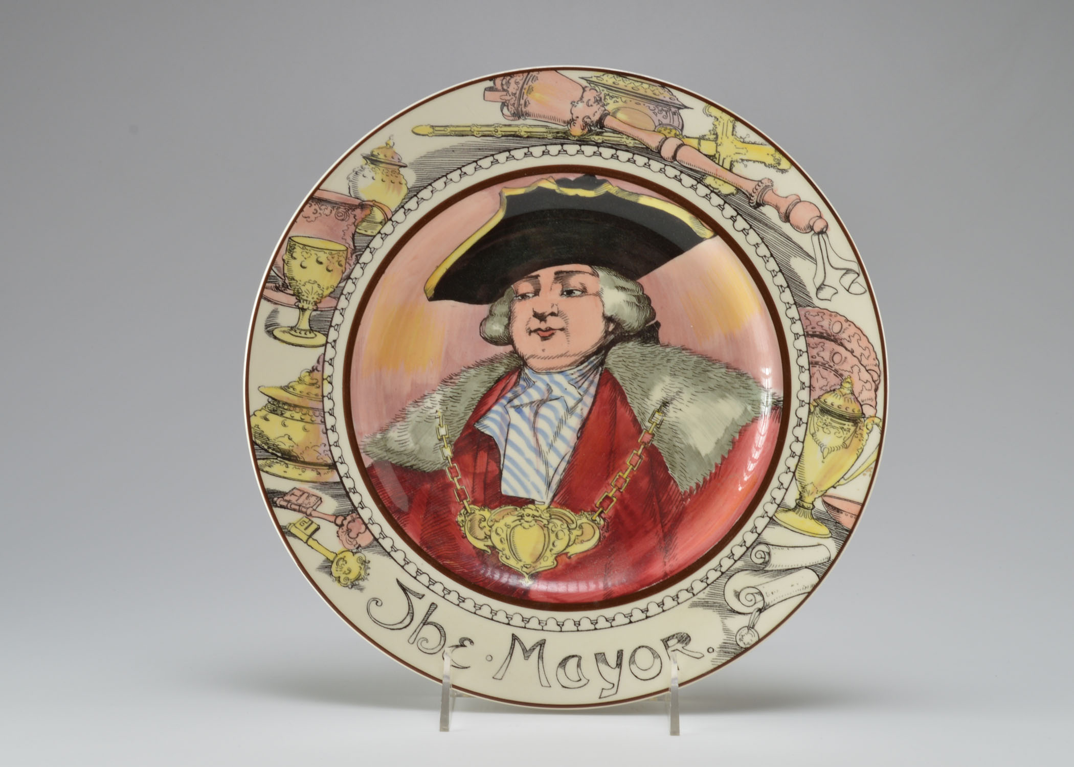 Vintage Royal Doulton "The Mayor" Plate
