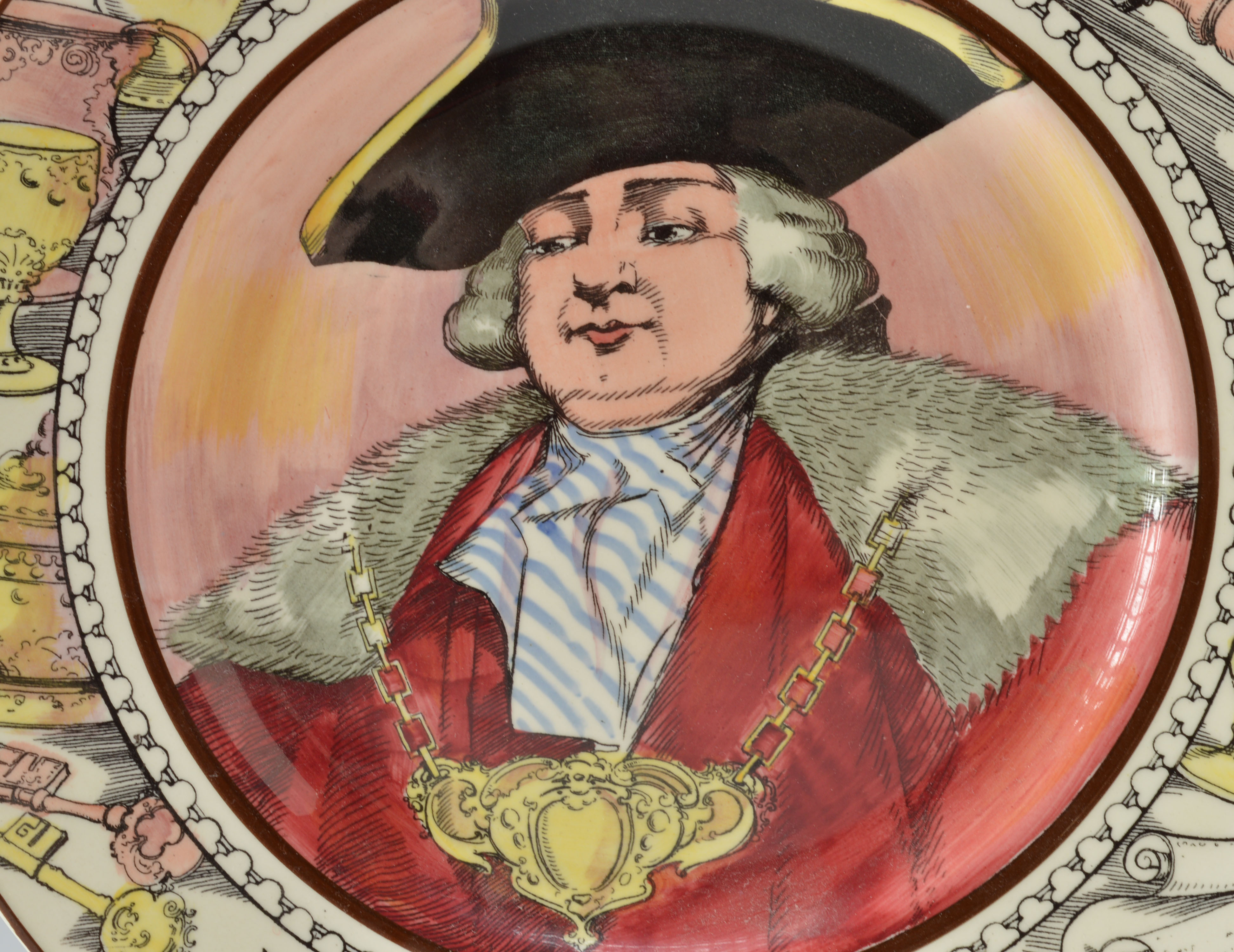 Vintage Royal Doulton "The Mayor" Plate