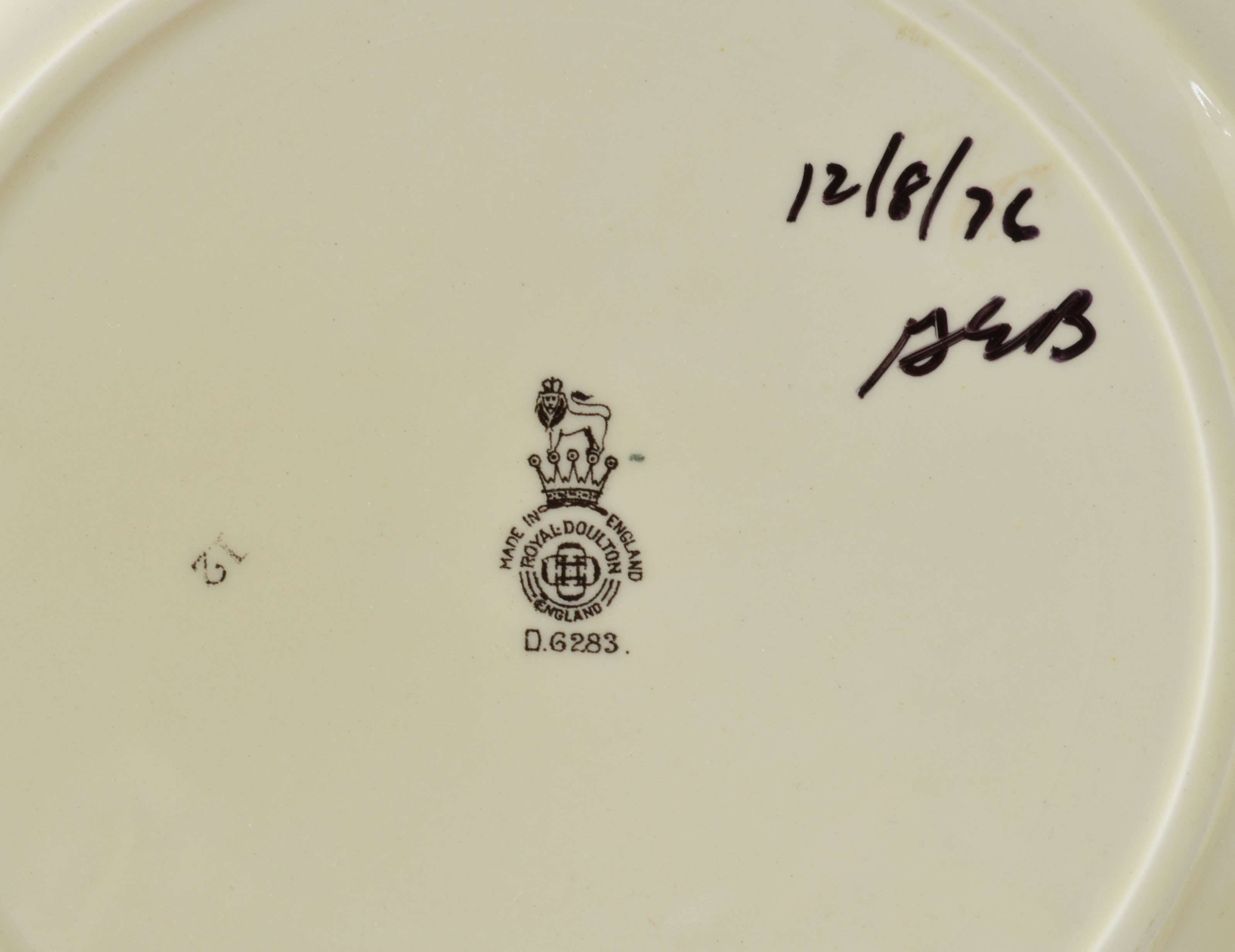 Vintage Royal Doulton "The Mayor" Plate