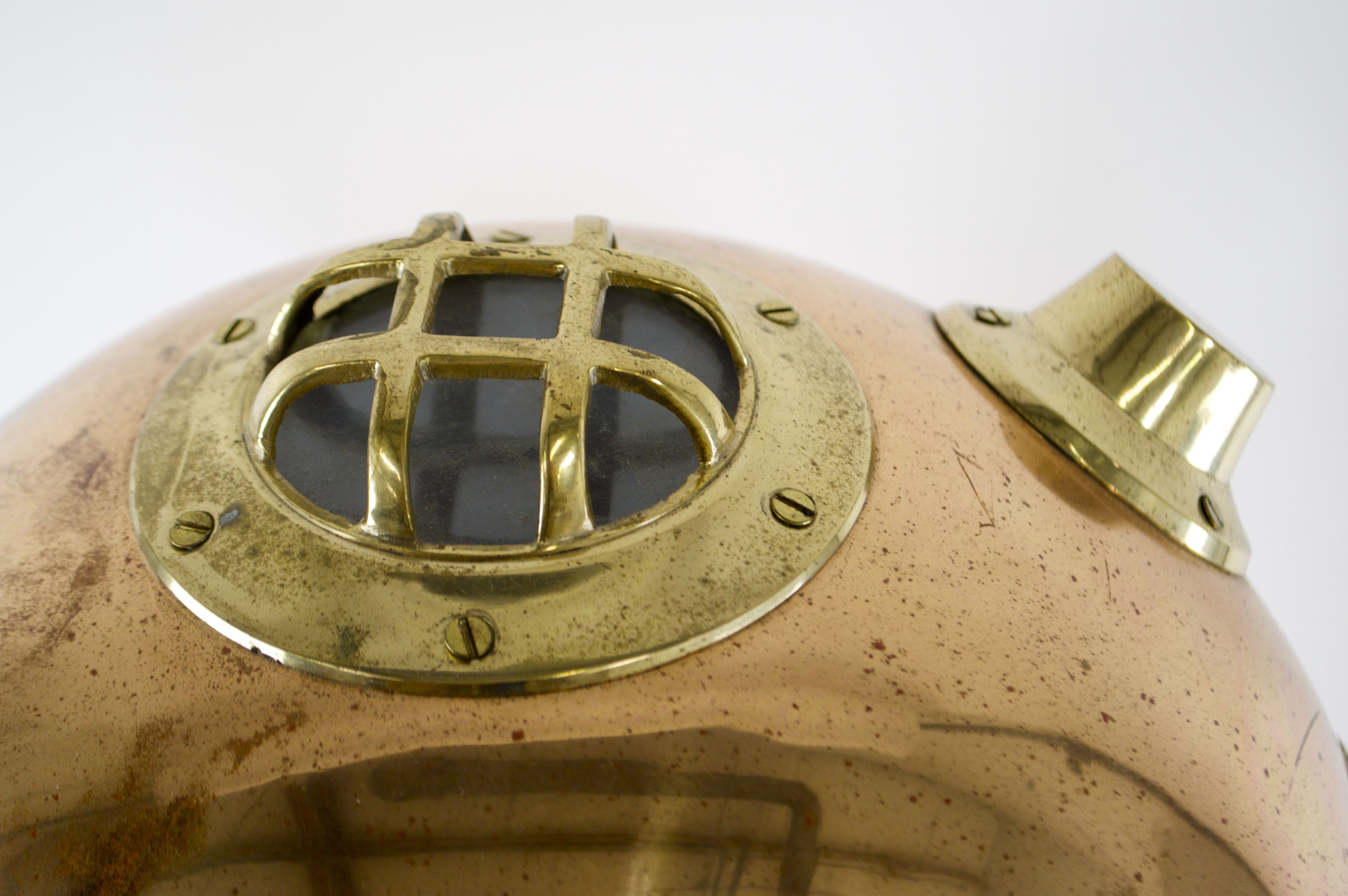 Vintage Navy Mark V Diving Helmet Replica