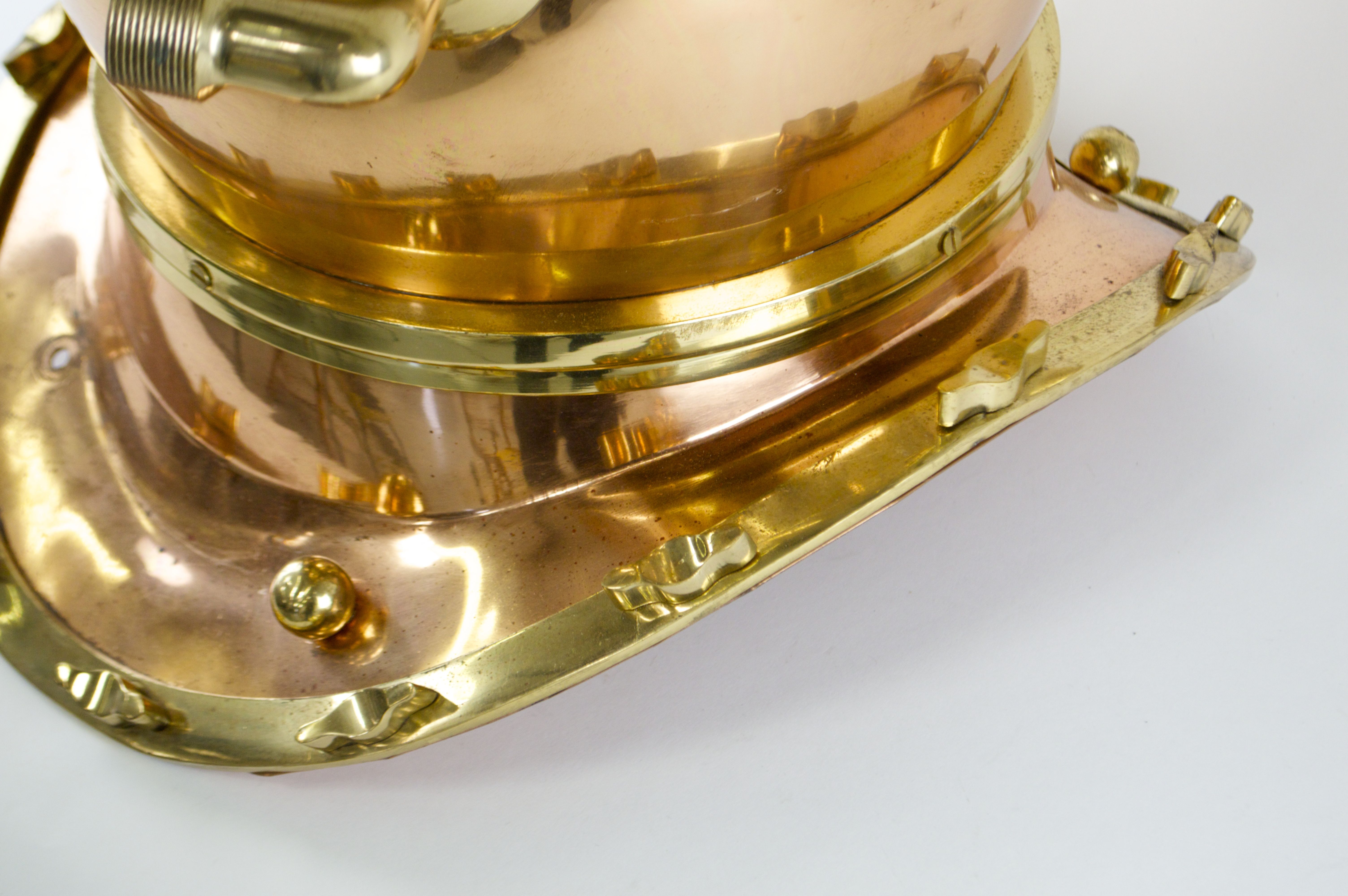 Vintage Navy Mark V Diving Helmet Replica