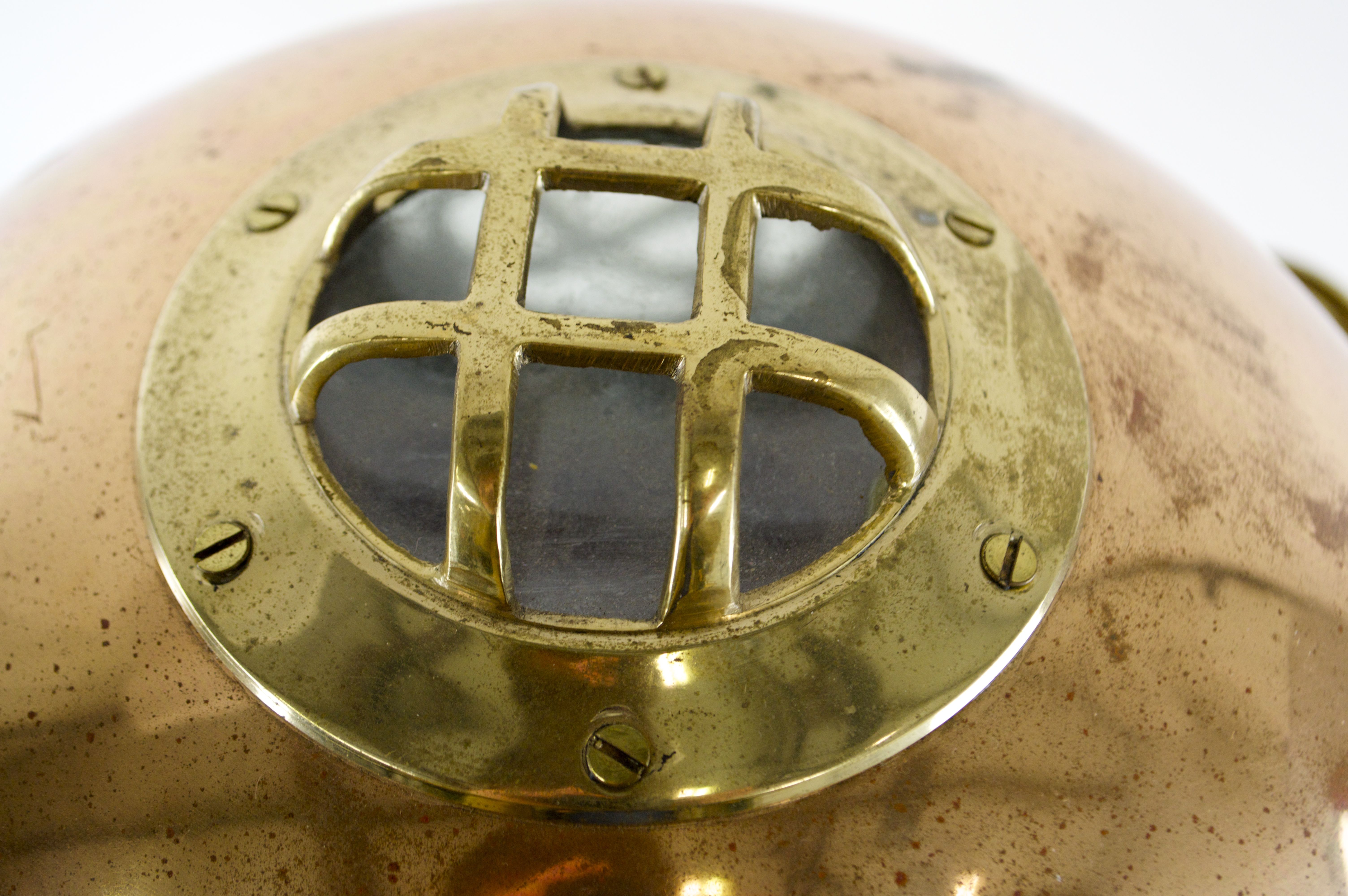 Vintage Navy Mark V Diving Helmet Replica